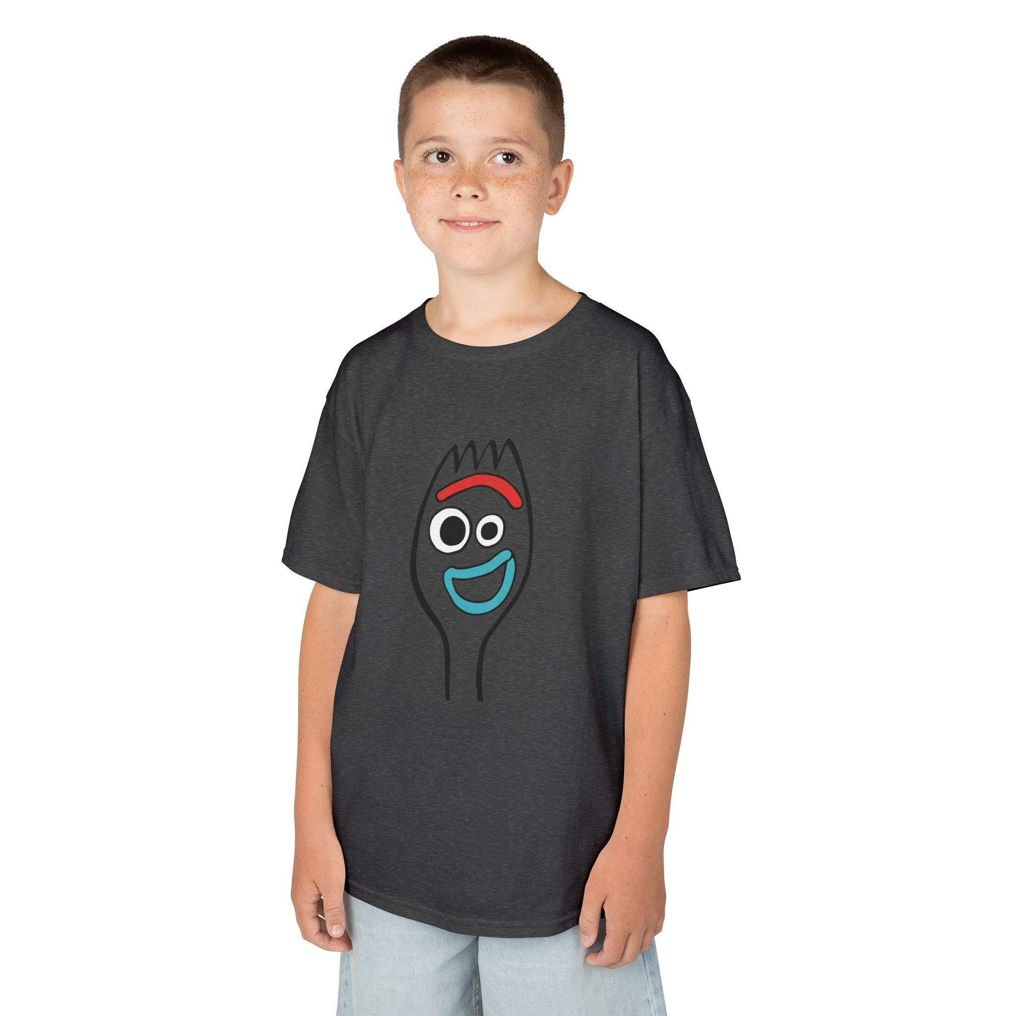 Forky Inspired Youth Tee | Character Shirt | Cr8tive Designs