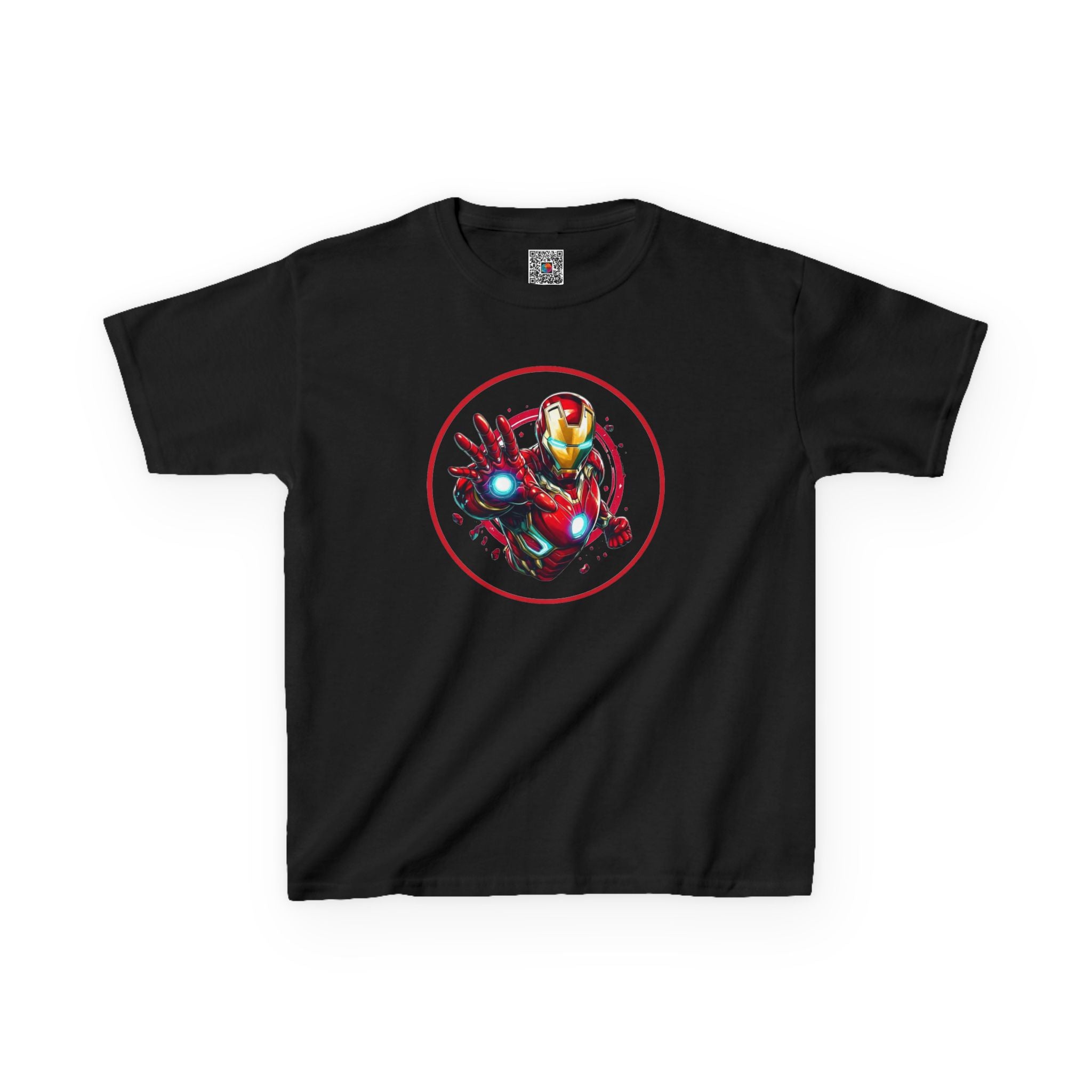 Armored Hero Power Tee | Kids Superhero Graphic T-Shirt | Cr8tive Designs