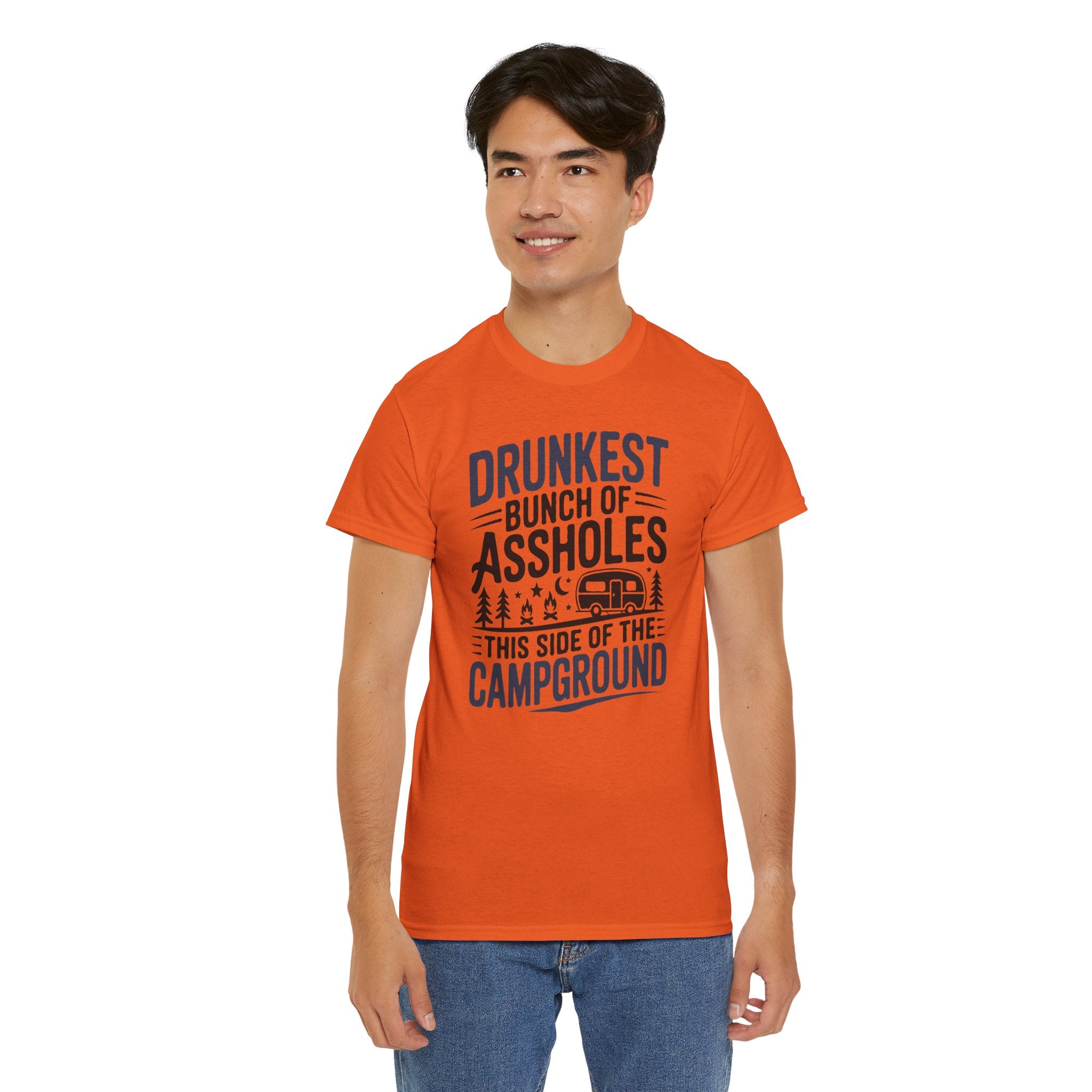 Drunkest Bunch of A**holes This Side of the Campground | Funny Camping Tee | Cr8tive Designs