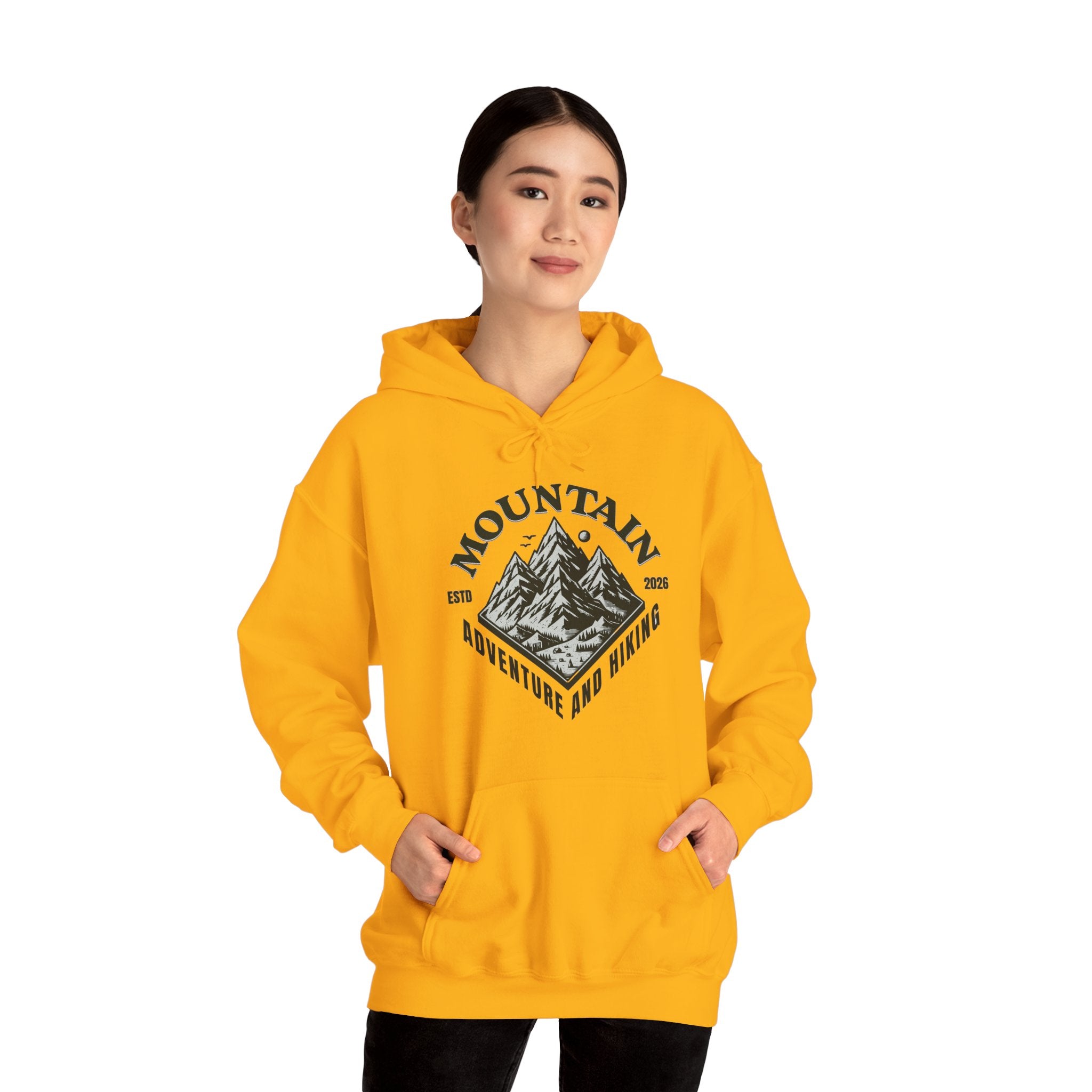 Mountain Adventure Hoodie | Outdoor Hunting & Wilderness Design | Cr8tive Designs