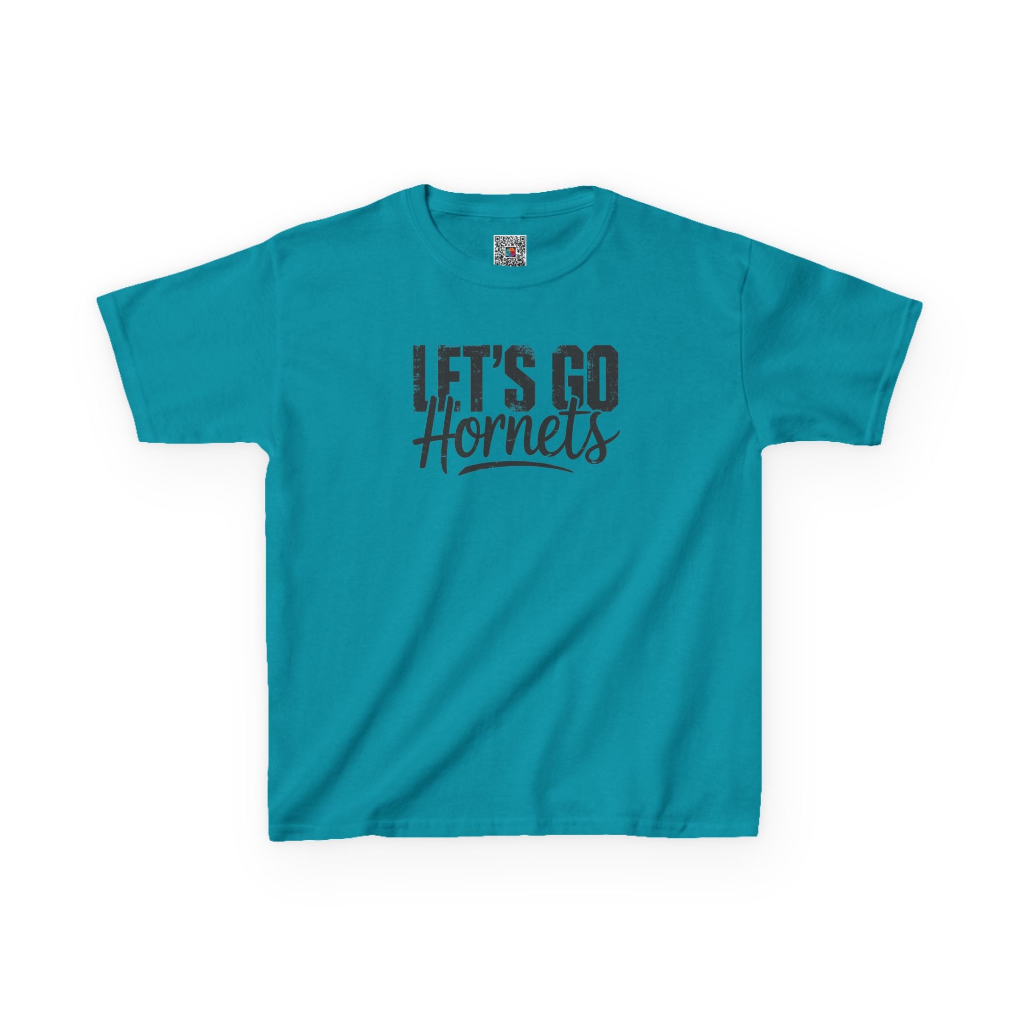 Let's Go Hornets Youth Graphic T-Shirt | School Spirit Mascot Tee | Cr8tive Designs