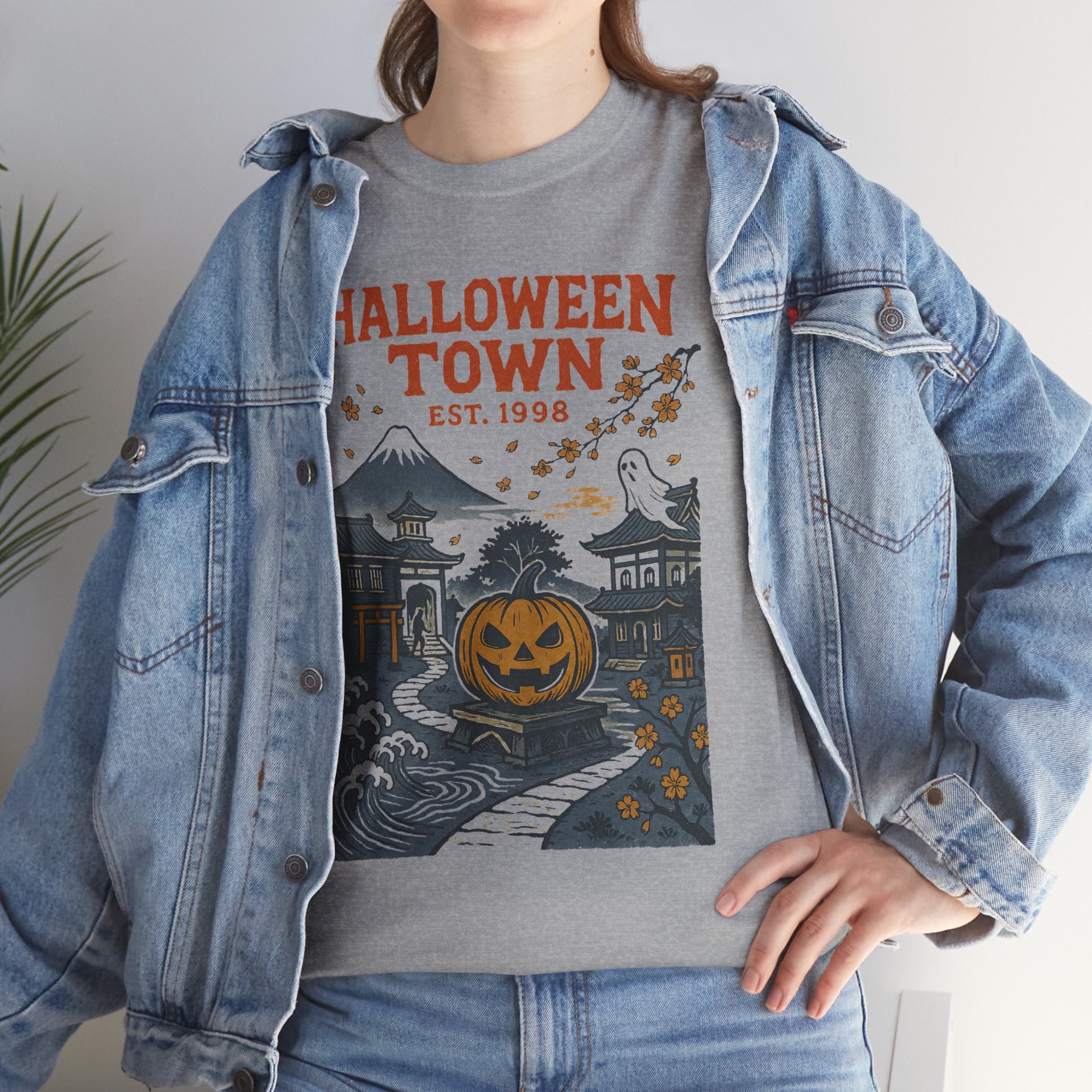 Halloween Town Est 1998 T-Shirt | Pumpkin Fall Graphic Tee | Cr8tive Designs