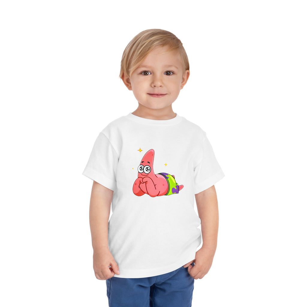 Patrick Star Daydreaming Youth Tee | Cute Cartoon Character T-Shirt | Cr8tive Designs