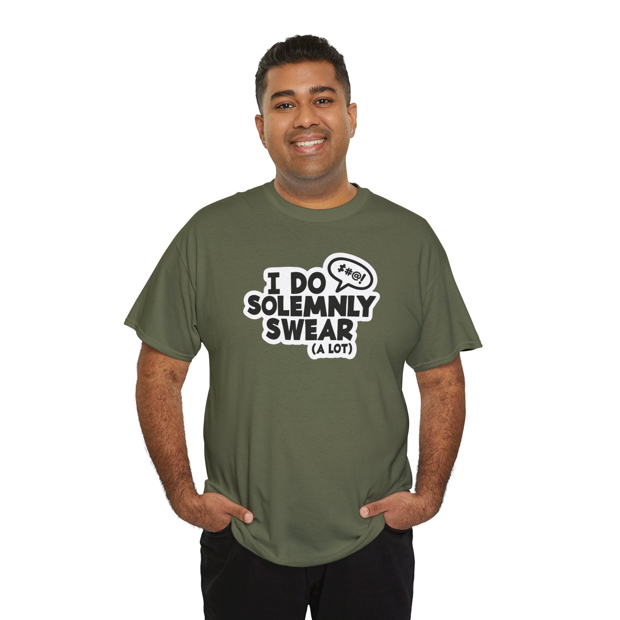 I Do Solemnly Swear (A Lot) | Funny Sarcastic Graphic Tee | Cr8tive Designs
