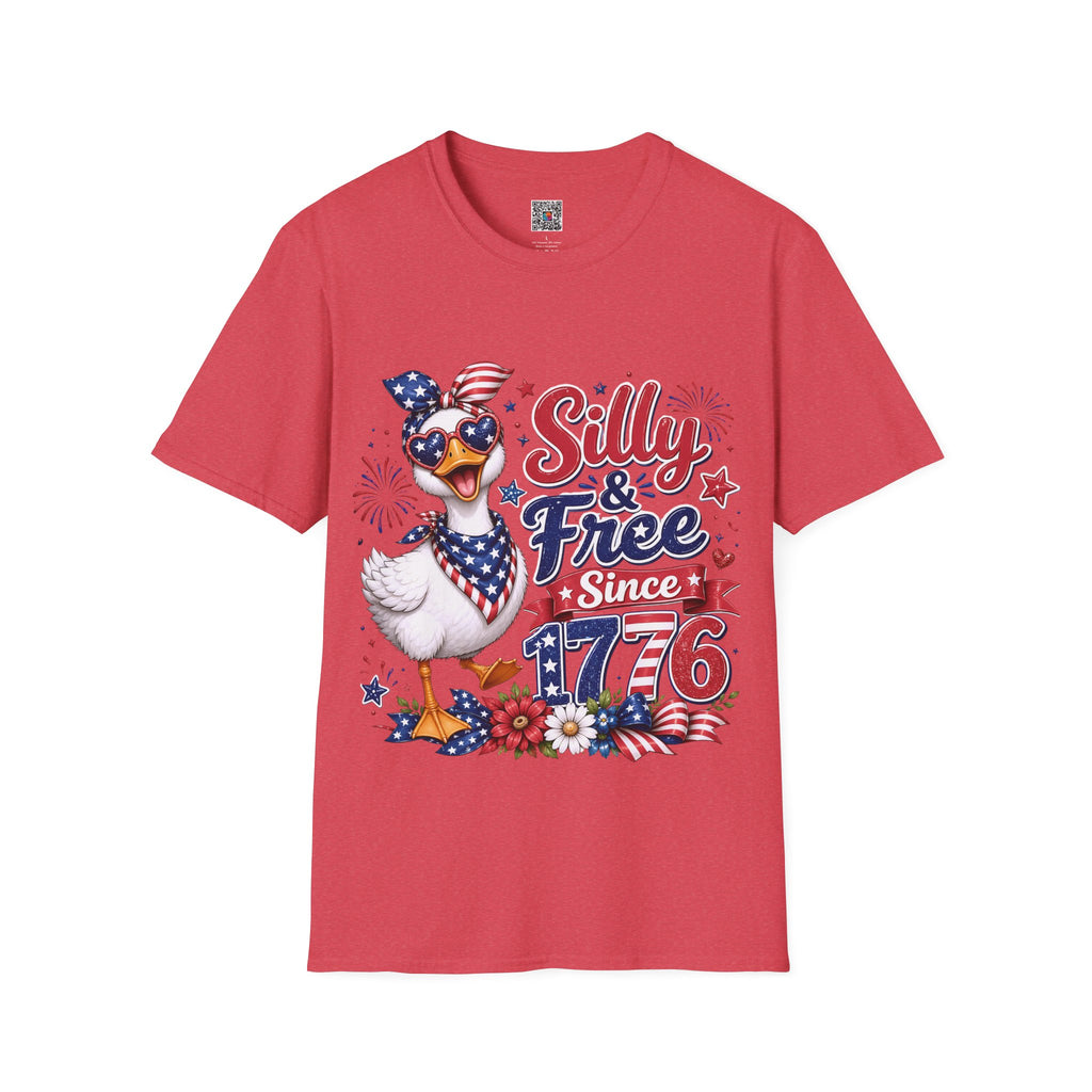 Silly & Free Since 1776 | Patriotic Duck Design | Cr8tive Designs