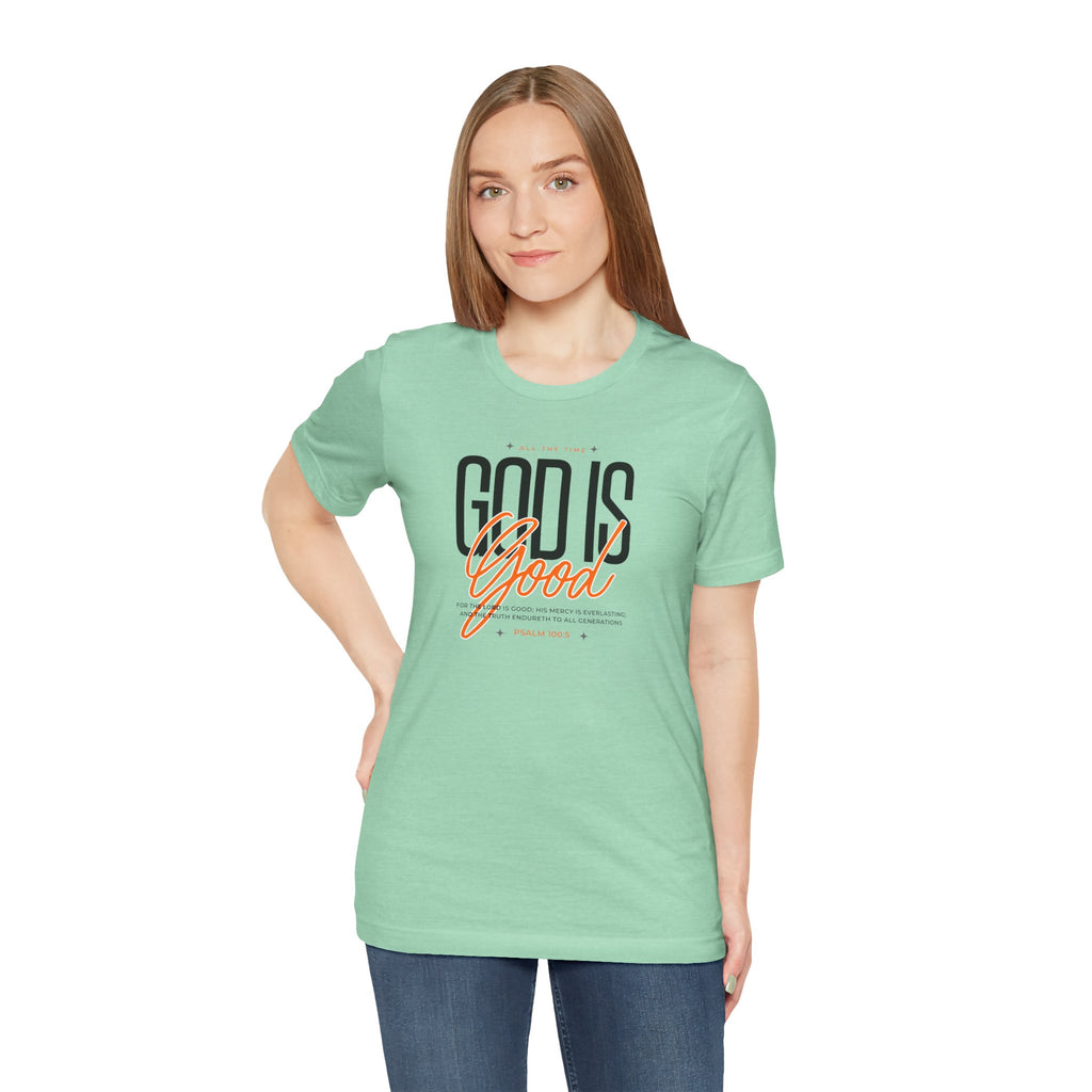 God Is Good T-Shirt | Inspirational Christian Faith Tee | Cr8tive Designs