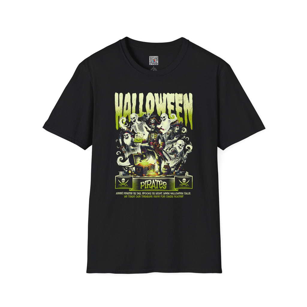 Halloween Skeleton Crew T-Shirt | Retro Spooky Graphic Tee | Cr8tive Designs