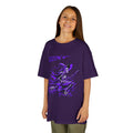 Kids Witch Broom Tee "Feelin'" | Purple Witch Flying Graphic T‑Shirt | Cr8tive Designs