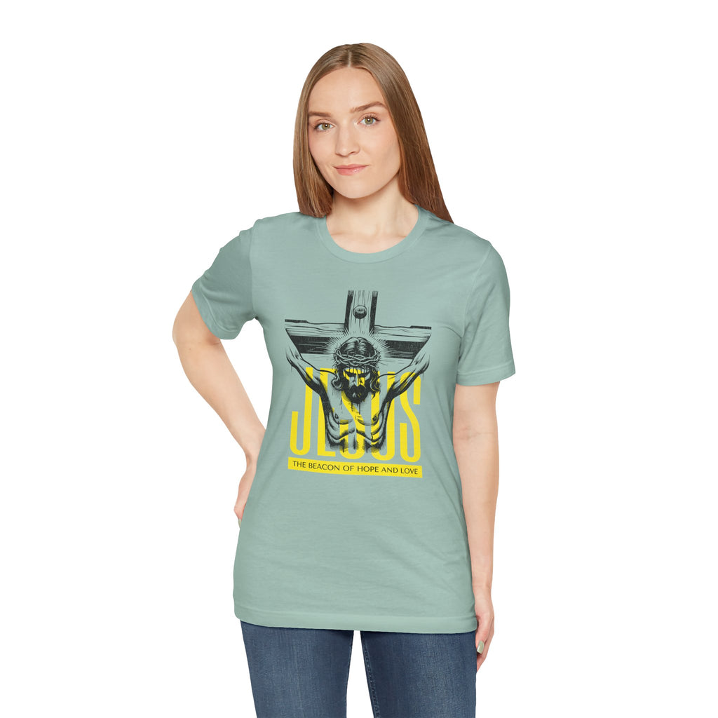 Jesus Crucifix Tee | Christian Graphic T‑Shirt | Cr8tive Designs