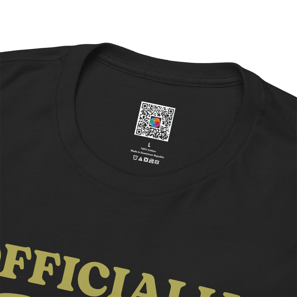 Officially Retired – Funny Relatable Humor T-Shirt | Cr8tive Designs