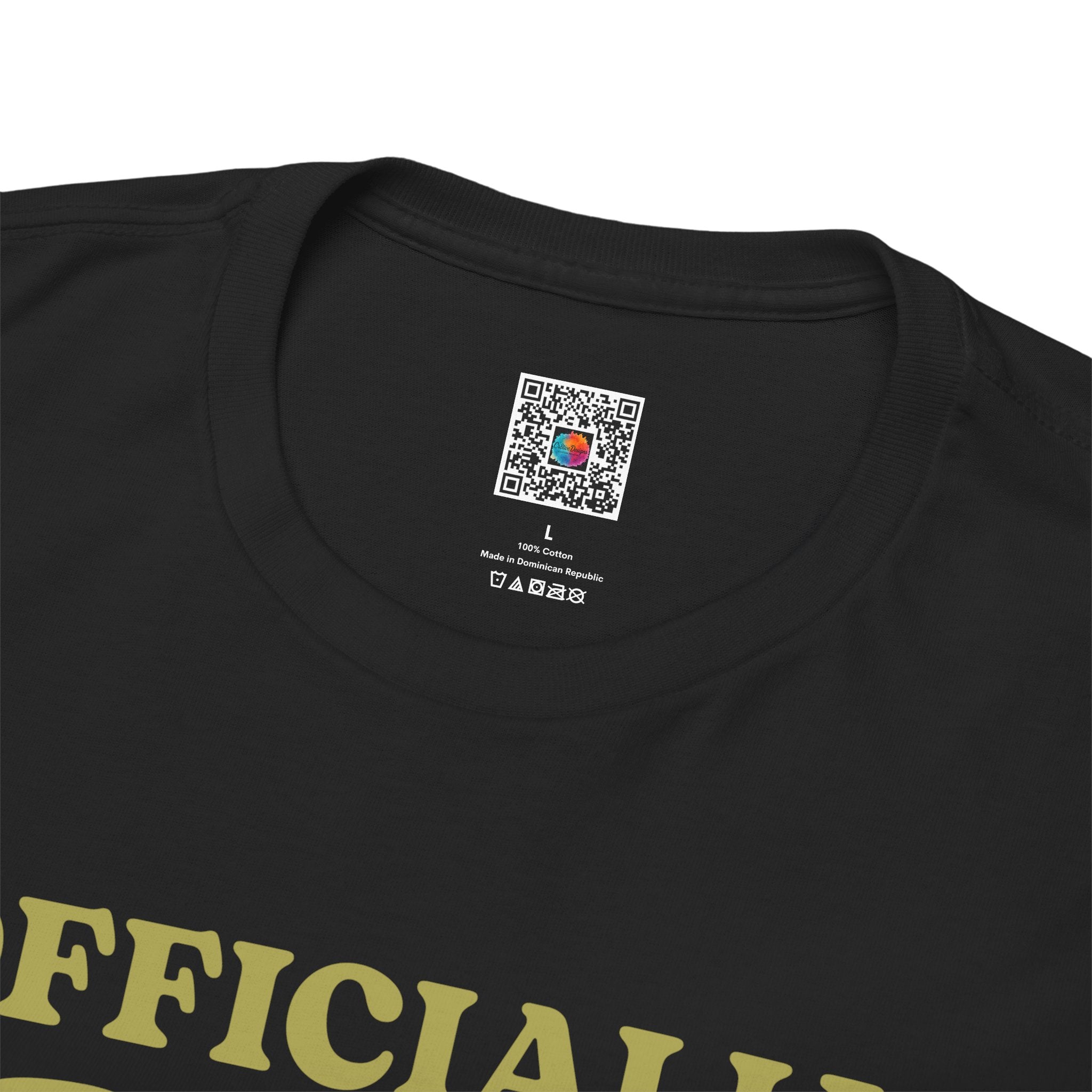 Officially Retired – Funny Relatable Humor T-Shirt | Cr8tive Designs