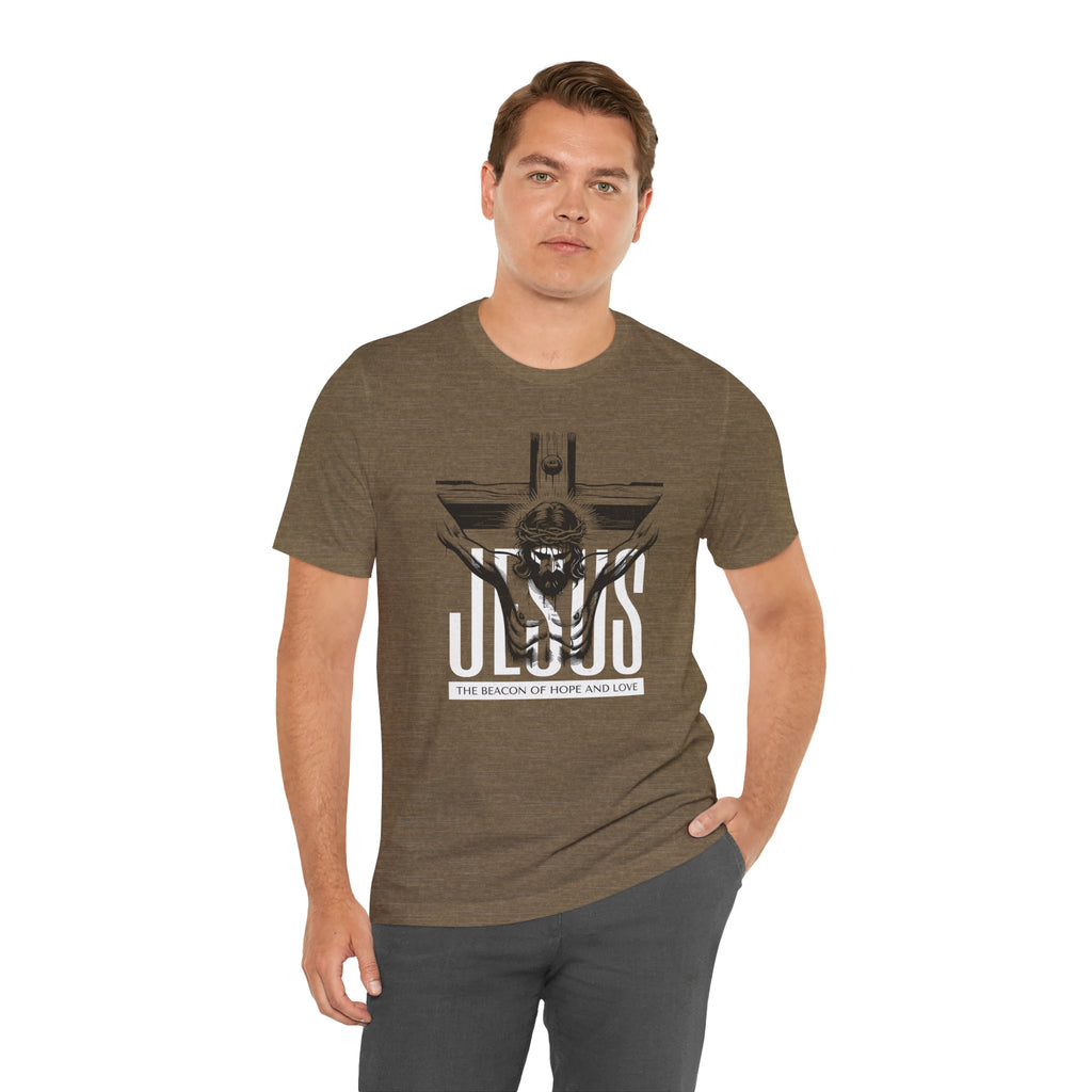 Jesus Crucifix Tee | Christian Graphic T-Shirt | Cr8tive Designs