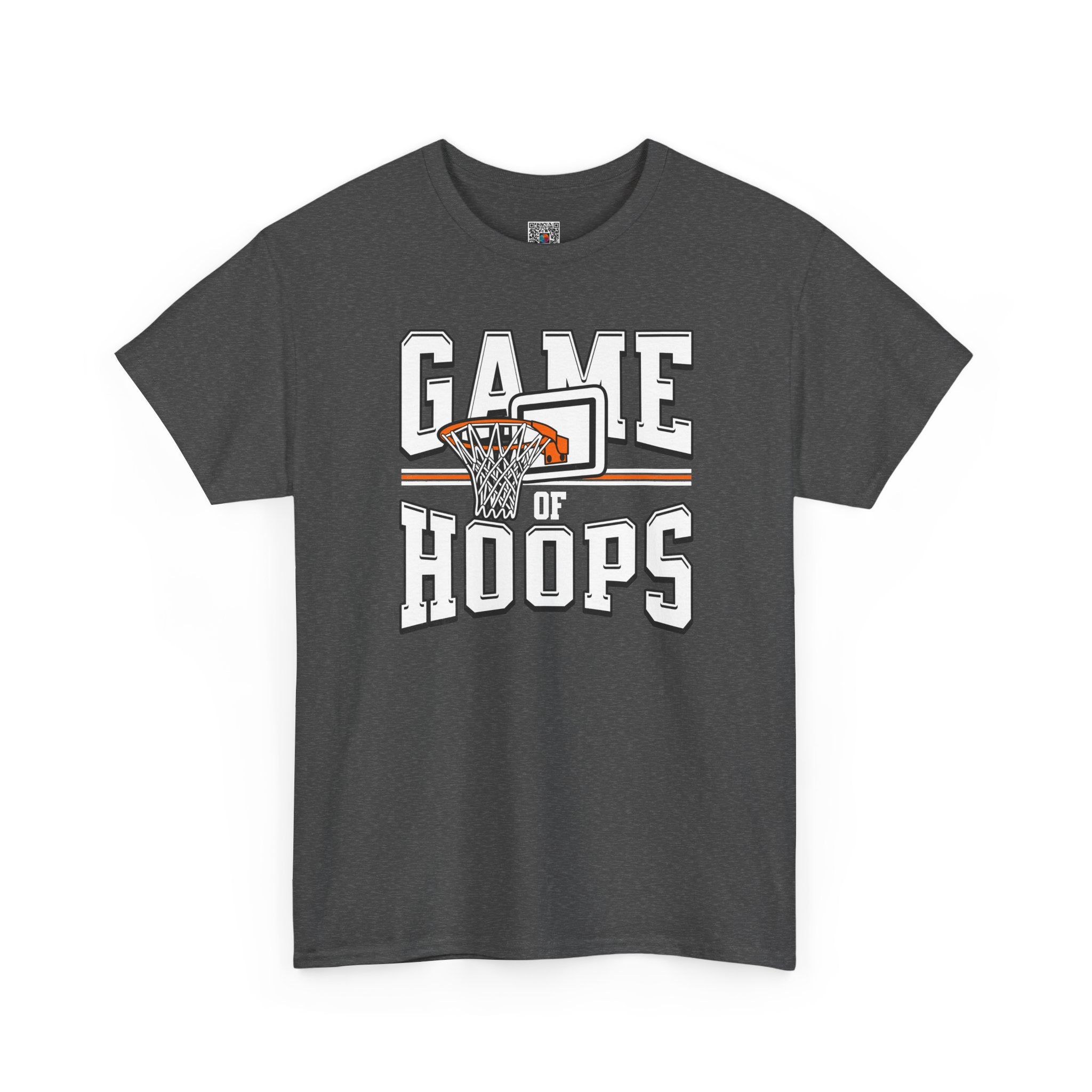 Game of Hoops T-Shirt | Basketball Hoop Sports Graphic Tee | Cr8tive Designs
