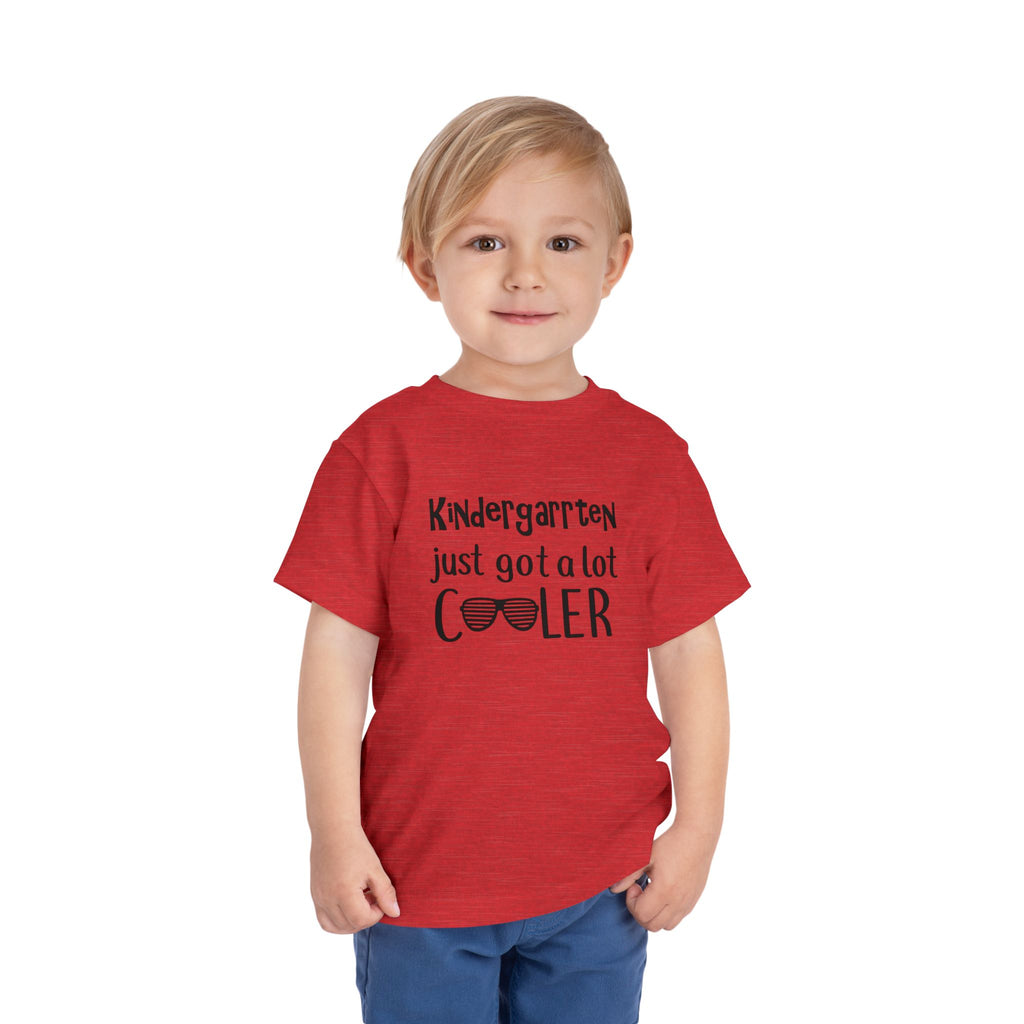Kindergarten Just Got A Lot Cooler Tee | Back to School T-Shirt | Cr8tive Designs