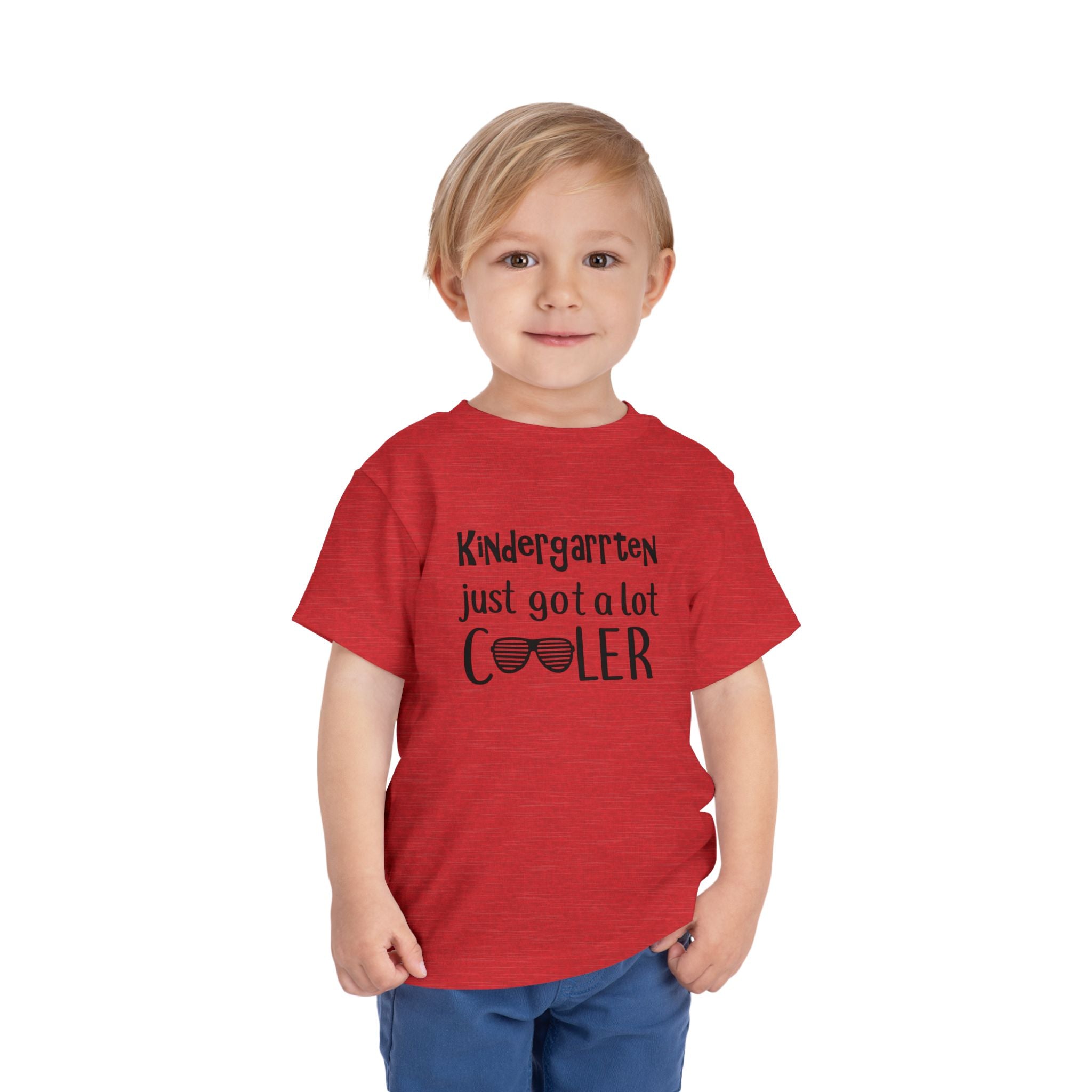 Kindergarten Just Got A Lot Cooler Tee | Back to School T-Shirt | Cr8tive Designs
