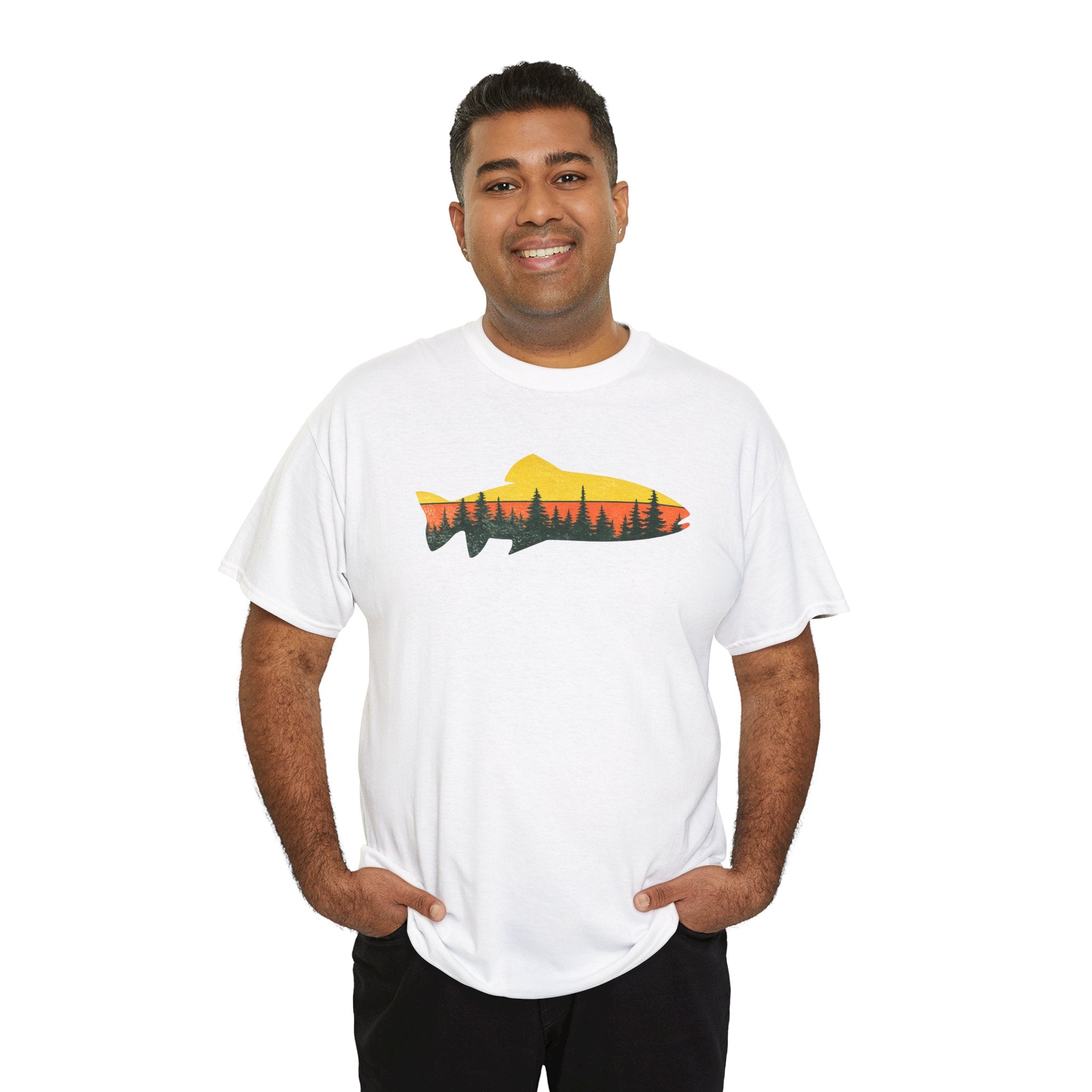 Trout Sunset T-Shirt/Cr8tive Designs