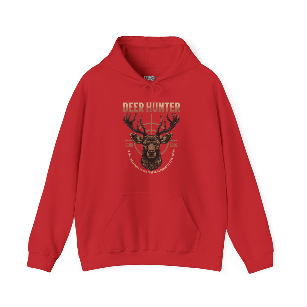 Deer Hunter Hoodie | Rustic Buck & Hunting Club Design | Cr8tive Designs