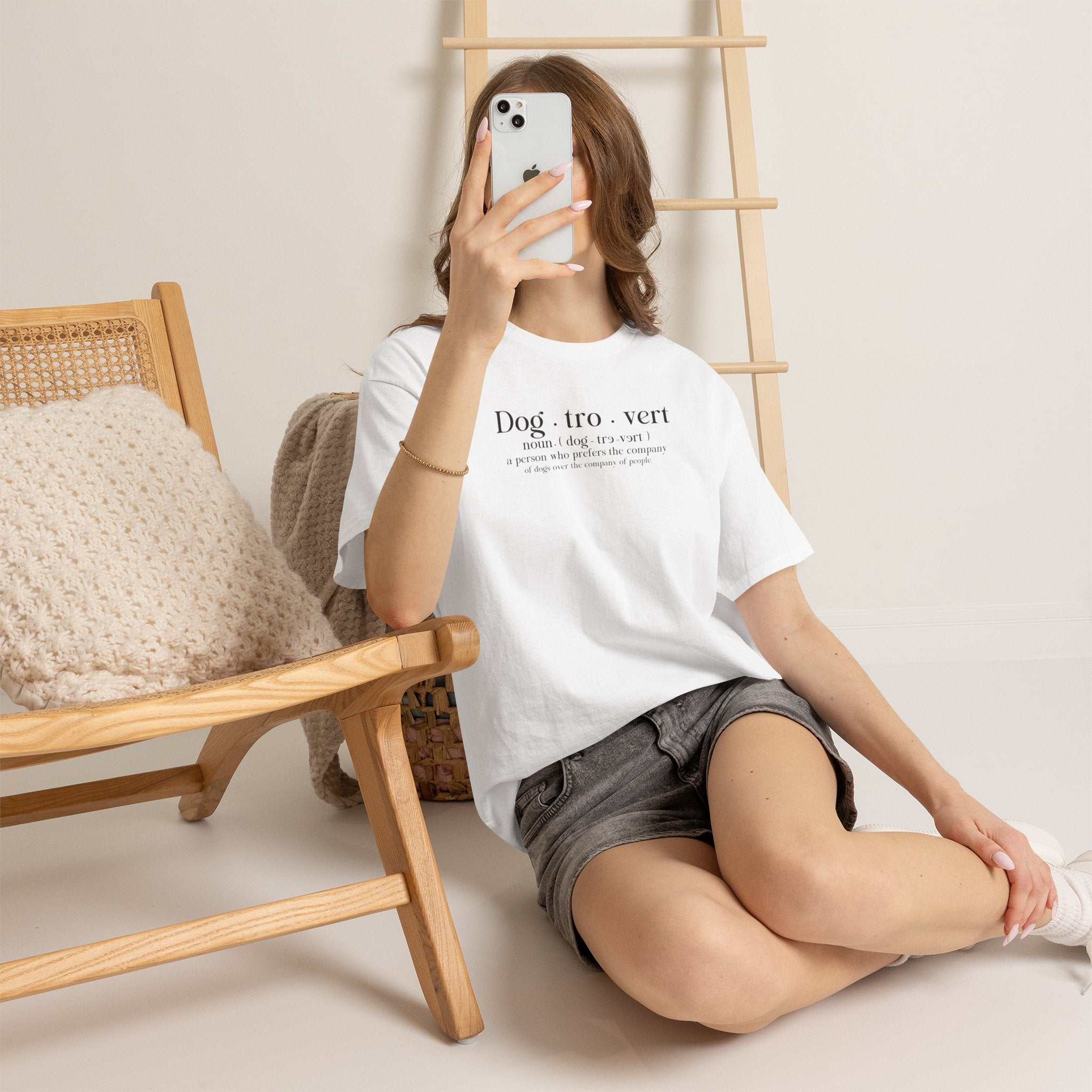 Dog-tro-vert Definition Tee | Everyday Pet Lover Tee | Cr8tive Designs