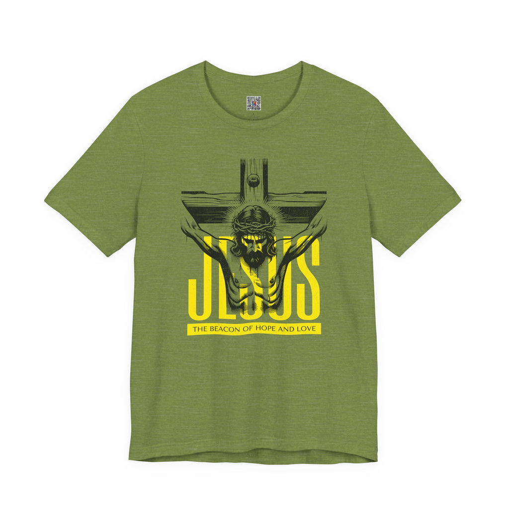 Jesus Crucifix Tee | Christian Graphic T‑Shirt | Cr8tive Designs