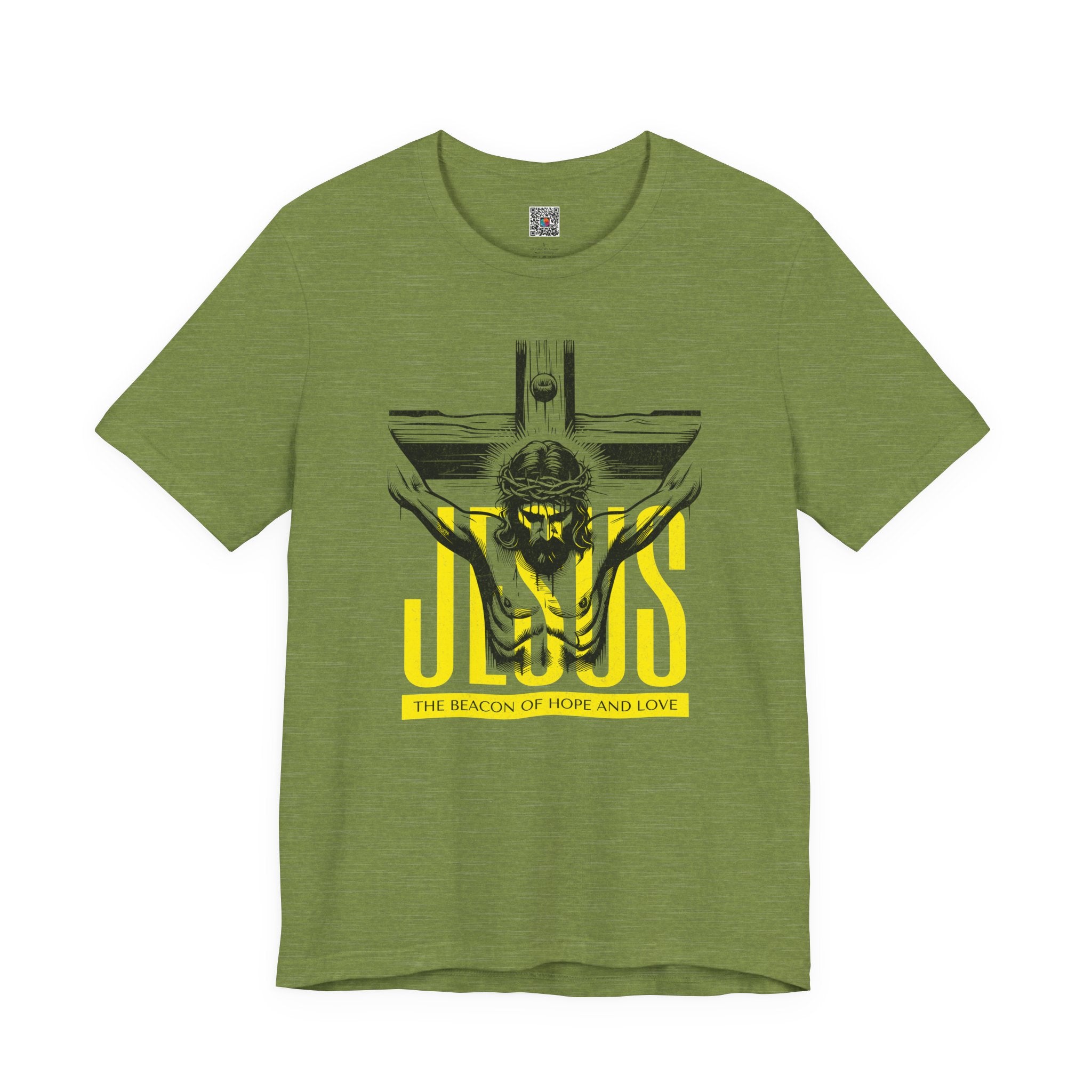Jesus Crucifix Tee | Christian Graphic T‑Shirt | Cr8tive Designs