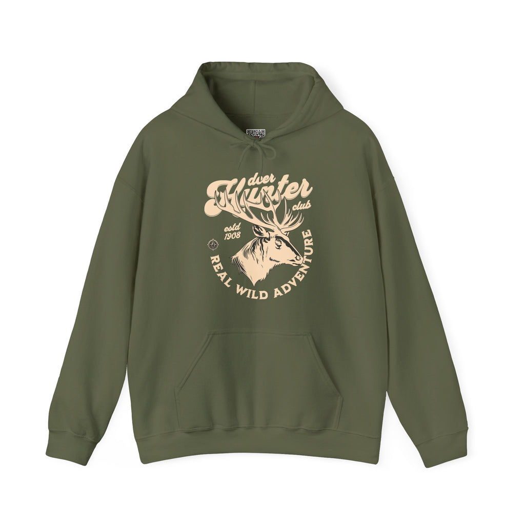 Deer Hunter Hoodie | Vintage Wild Adventure Design | Cr8tive Designs