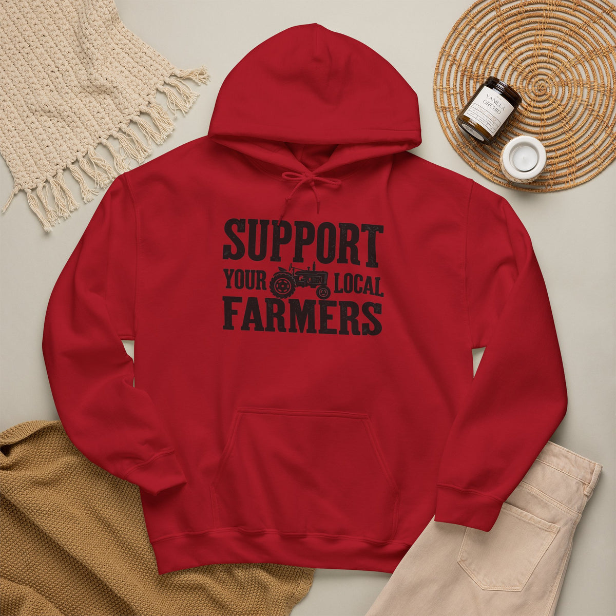 Support Your Local Farmers Hoodie | Cr8tive Designs