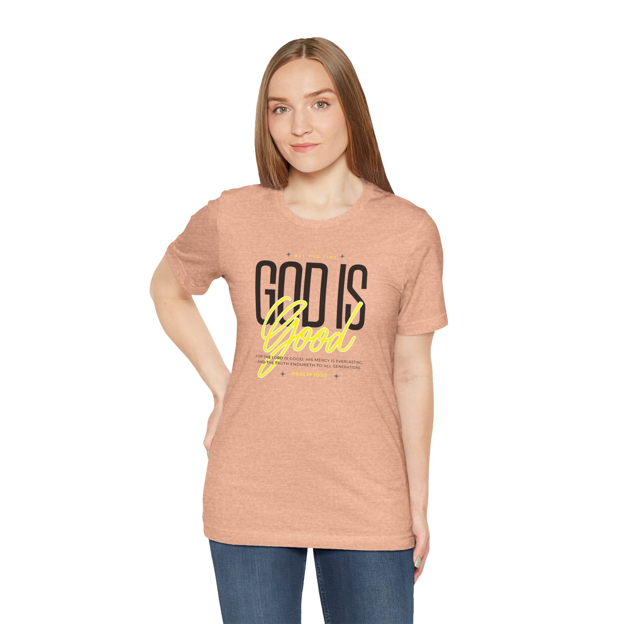 God Is Good T-Shirt | Inspirational Christian Faith Tee | Cr8tive Designs