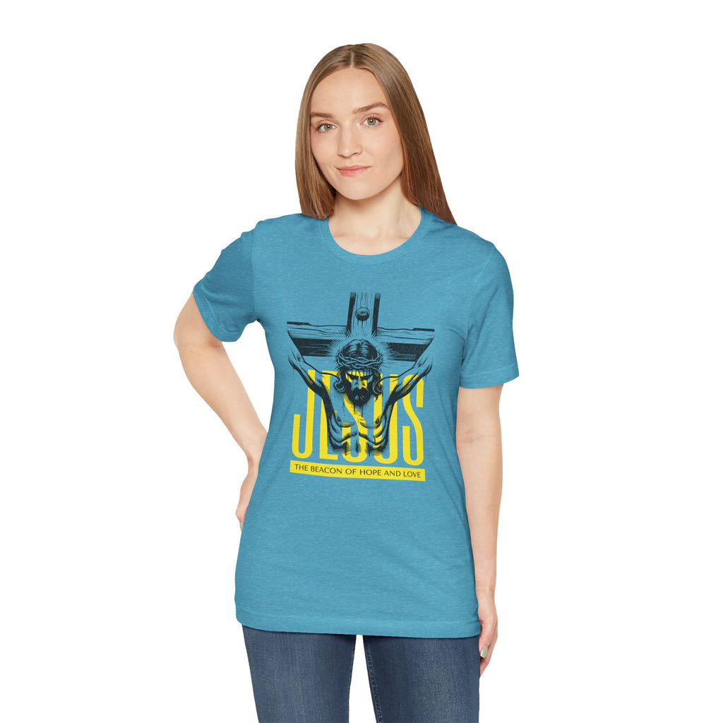 Jesus Crucifix Tee | Christian Graphic T‑Shirt | Cr8tive Designs