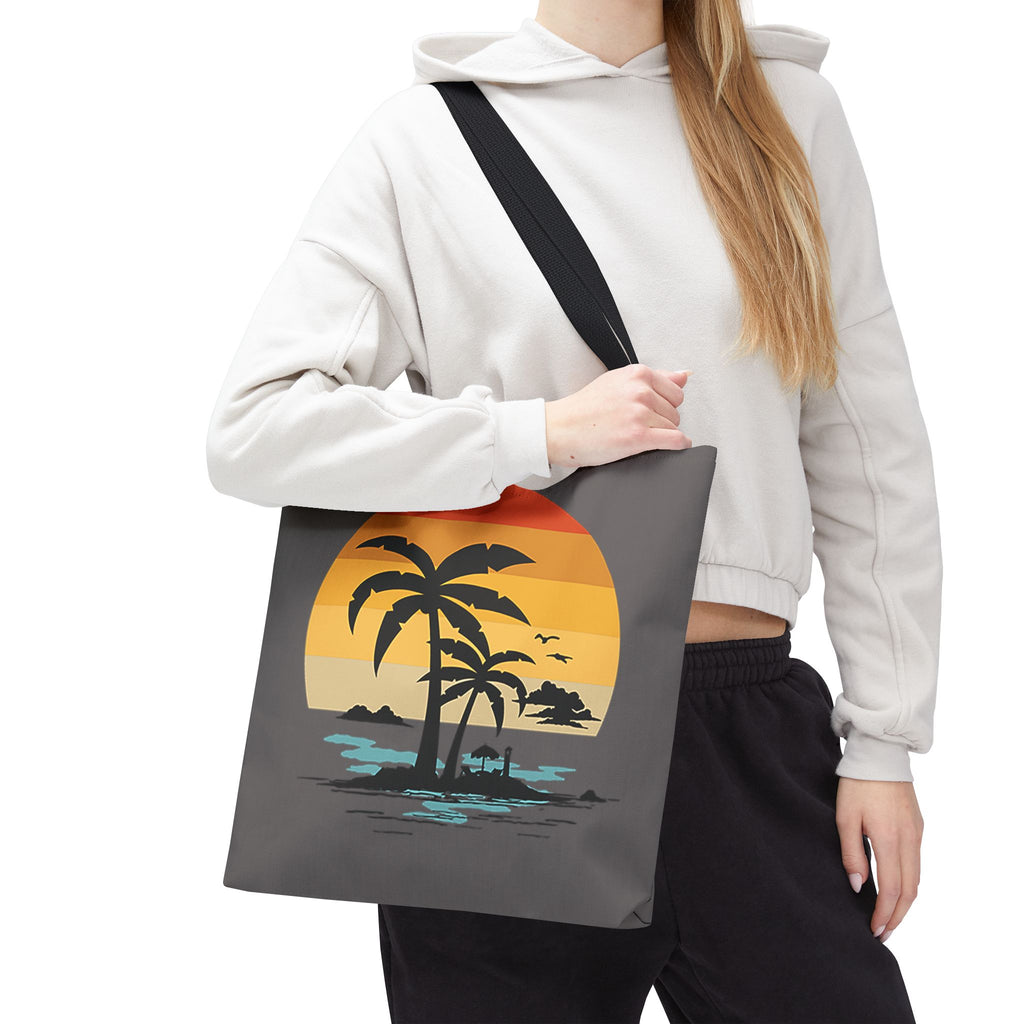 Tropical Sunset | Island Beach Tote Bag | Cr8tive Designs