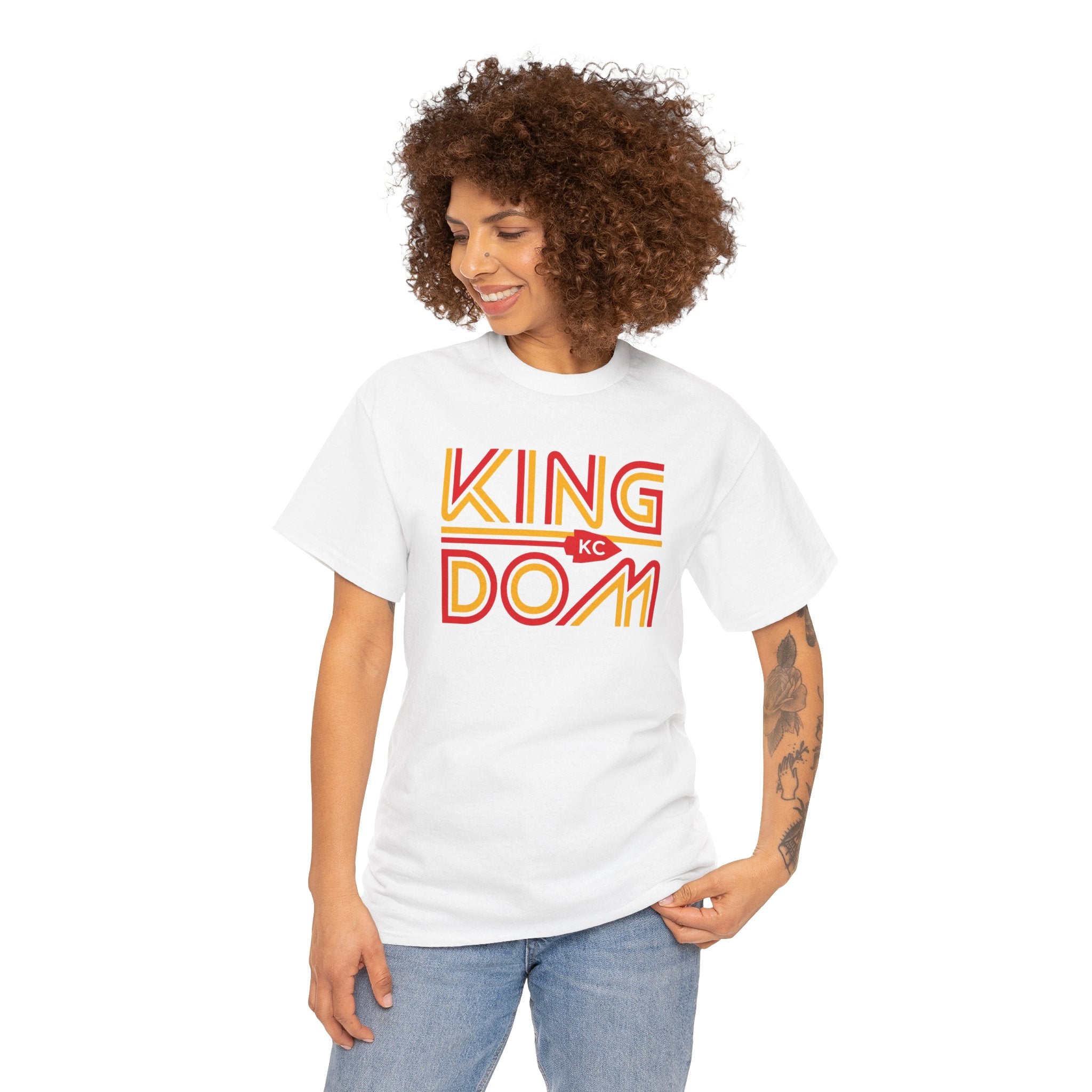 KC Kingdom Arrow T-Shirt | KC Fan Graphic Tee | Cr8tive Designs