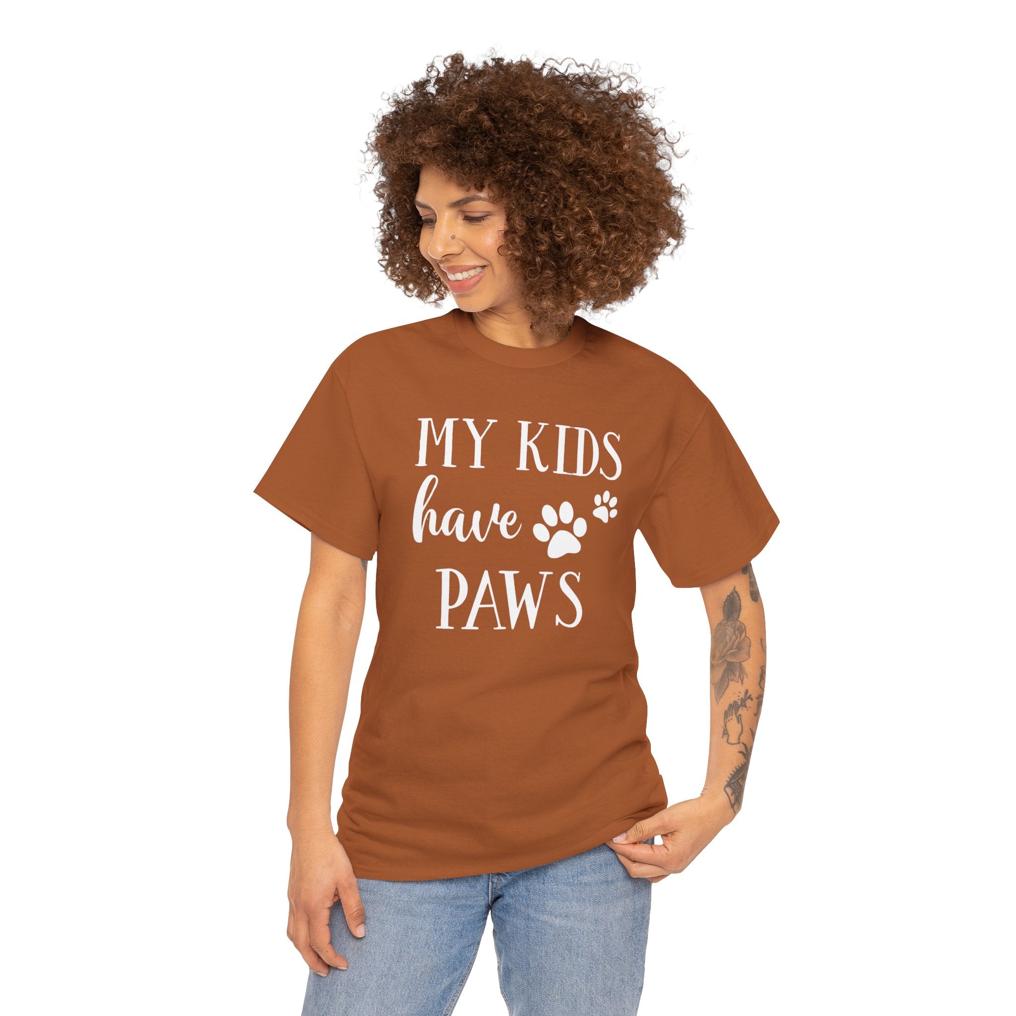 My Kids Have Paws | Pet Parent Graphic Tee | Cr8tive Designs