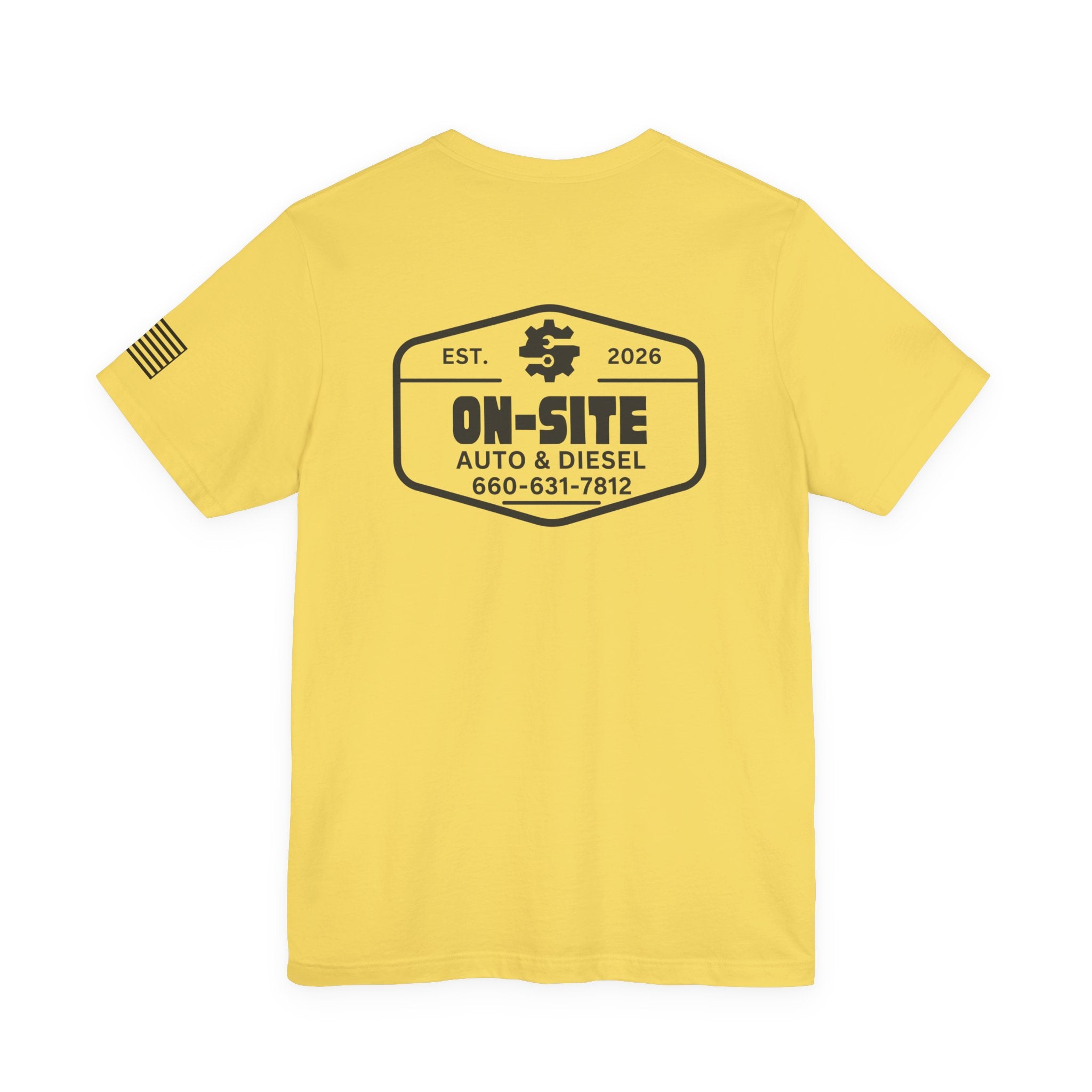 On-Site Auto & Diesel Crew Tee | Cr8tive Designs.