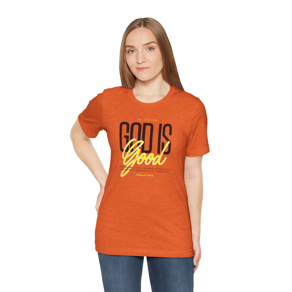 God Is Good T-Shirt | Inspirational Christian Faith Tee | Cr8tive Designs