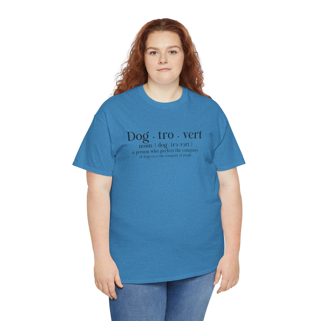Dog-tro-vert Definition Tee | Everyday Pet Lover Tee | Cr8tive Designs