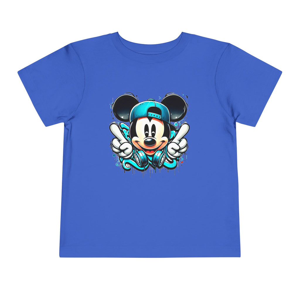 Mickey Mouse Hip-Hop Toddler Tee | Street-Style Cartoon T-Shirt | Cr8tive Designs