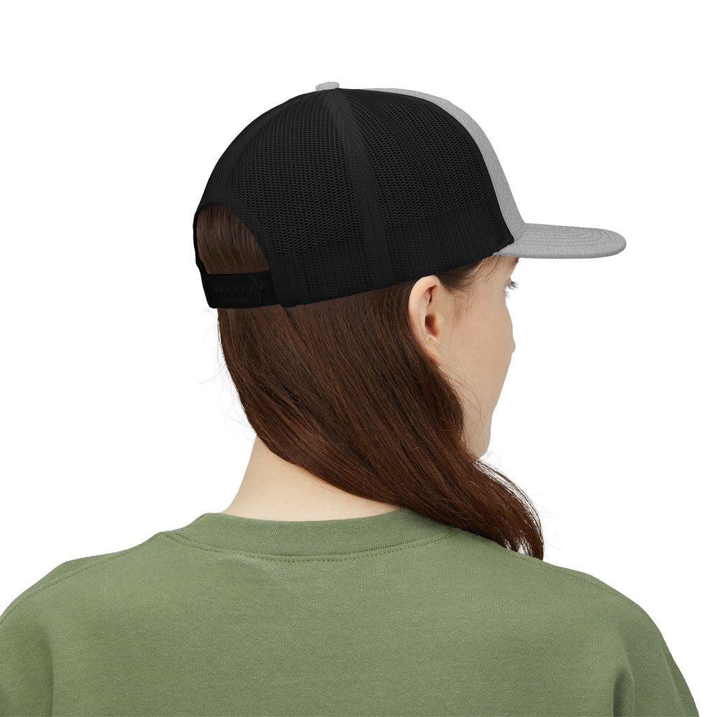 Spartan Helmet Embroidered Trucker Snapback/Cr8tive Designs