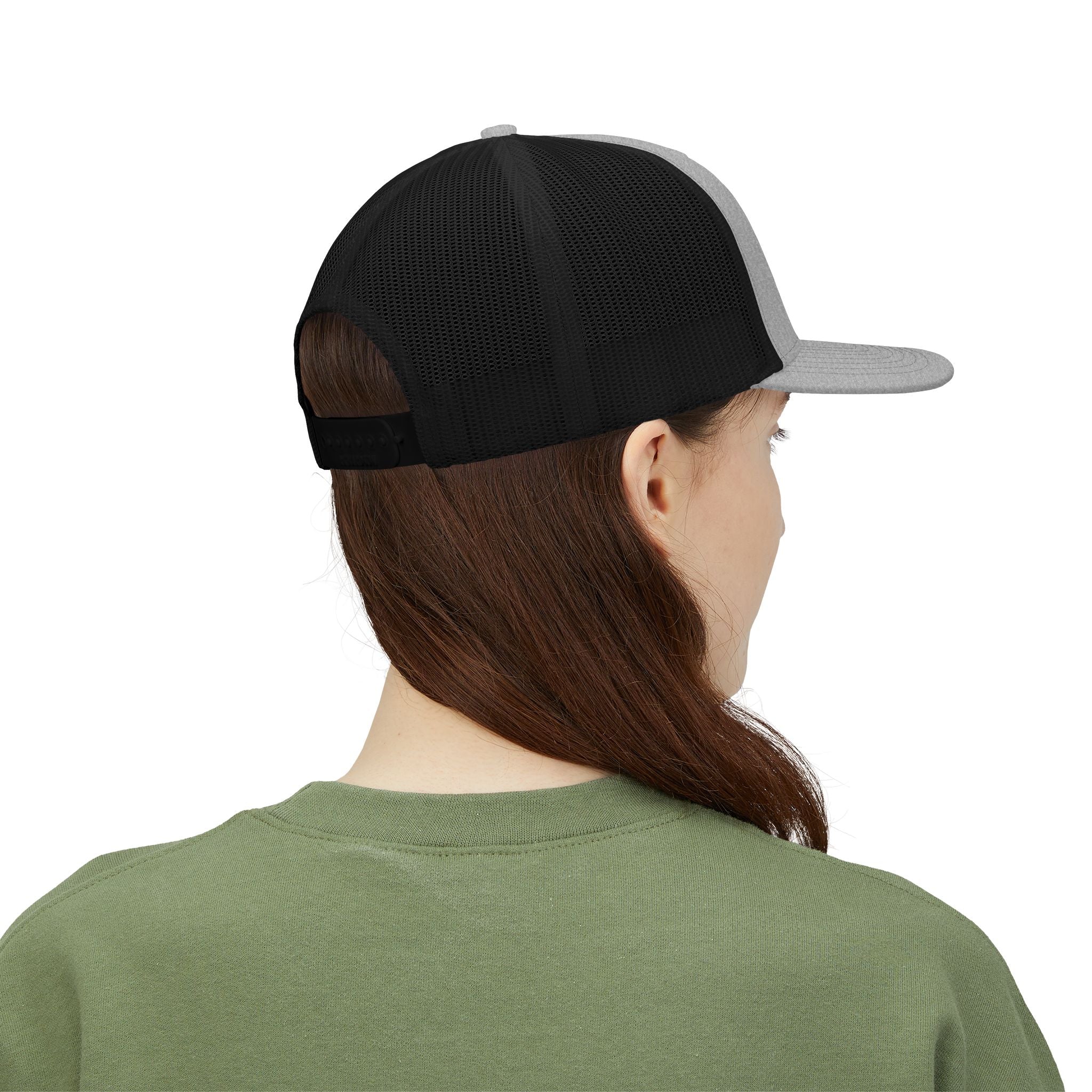Spartan Helmet Embroidered Trucker Snapback/Cr8tive Designs