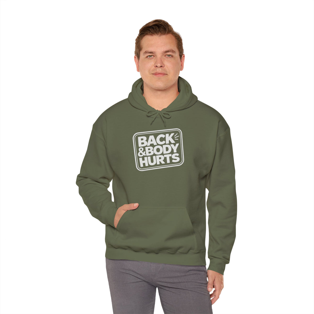 Back & Body Hurts Hoodie