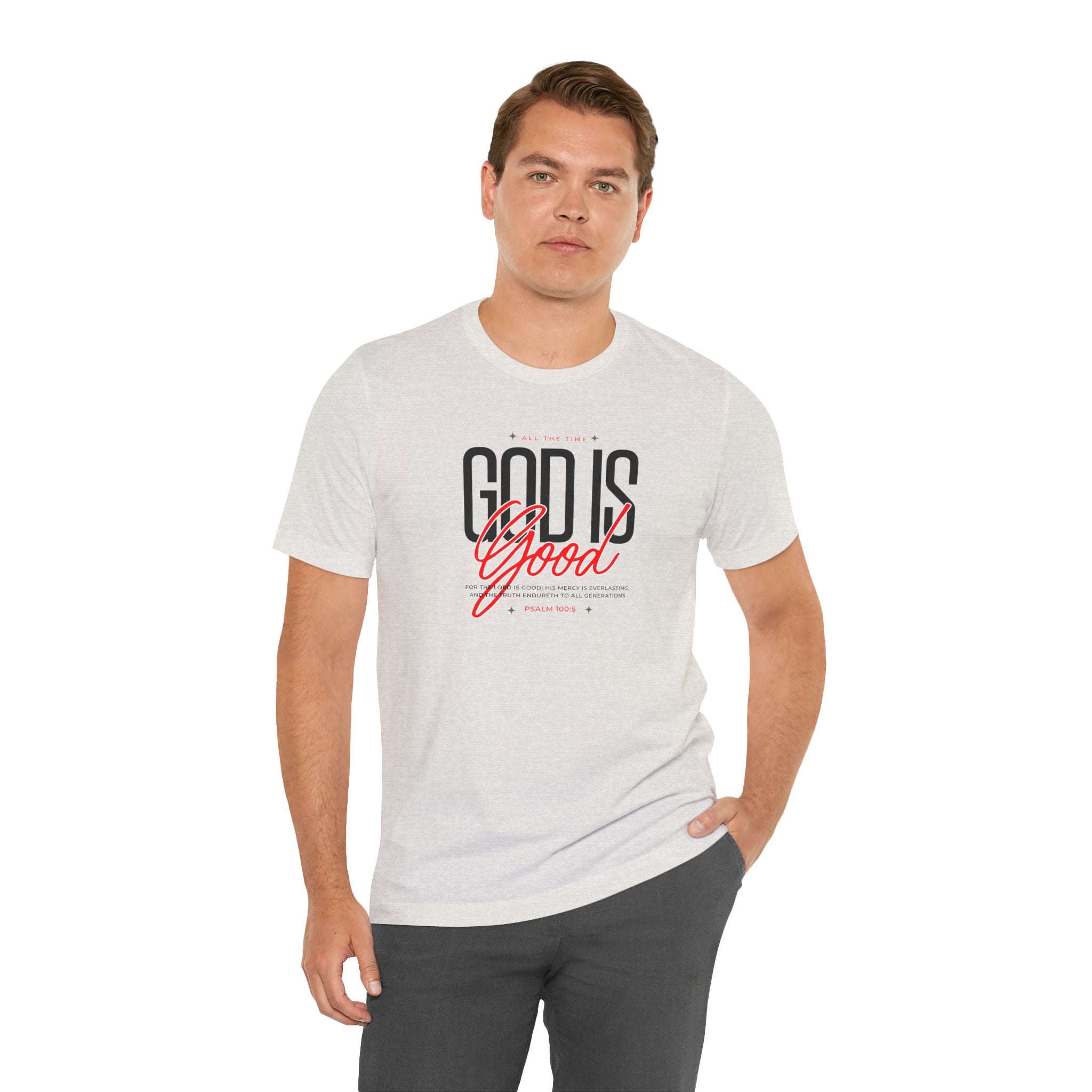 God Is Good Tee | Faith-Based Christian Graphic T-Shirt | Cr8tive Designs