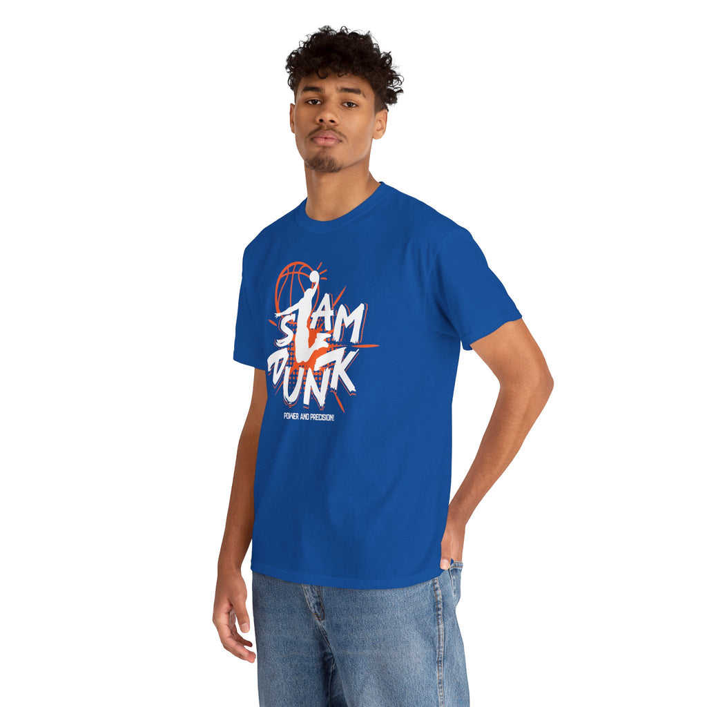 Slam Dunk Basketball | Bold Sports Graphic T-Shirt | Cr8tive Designs