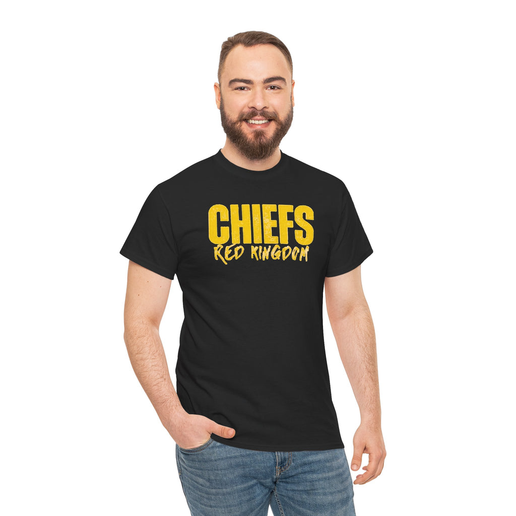 Chiefs Red Kingdom T-Shirt | Kansas City Football Fan Game Day Tee | Cr8tive Designs