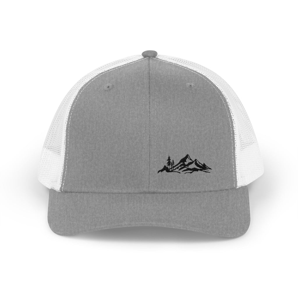 Mountain Outline Trucker Snapback/Cr8tive Designs