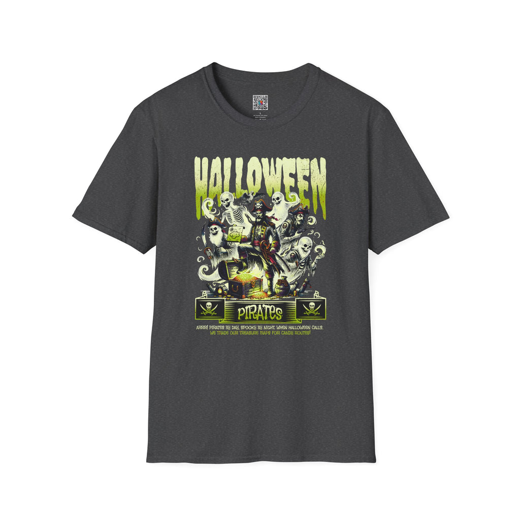 Halloween Skeleton Crew T-Shirt | Retro Spooky Graphic Tee | Cr8tive Designs