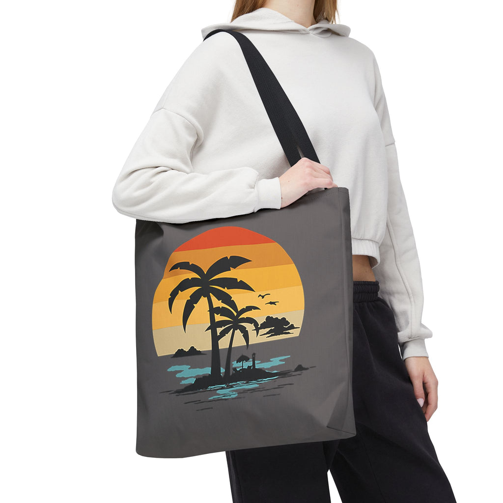 Tropical Sunset | Island Beach Tote Bag | Cr8tive Designs