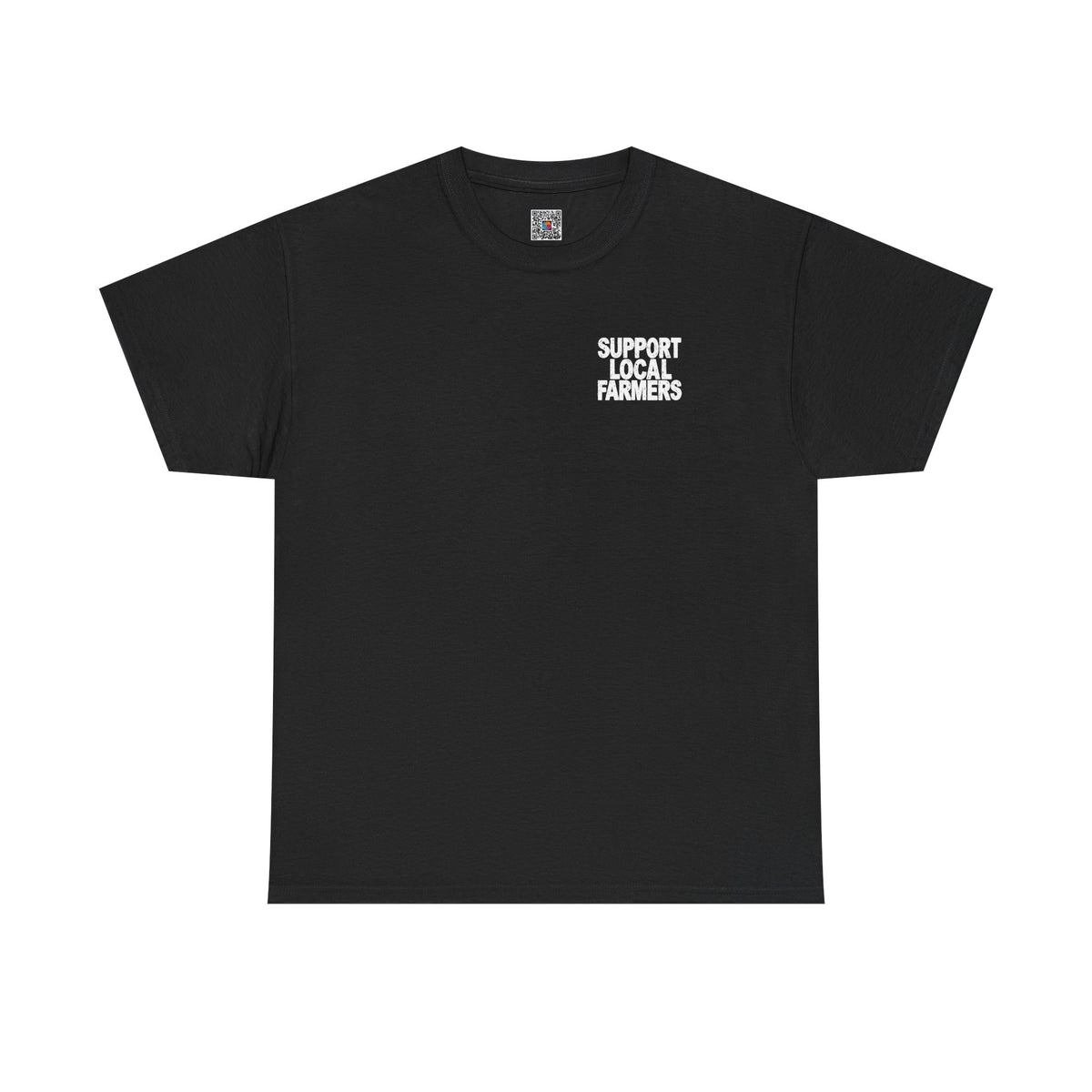 They Farm We Eat T-Shirt | Support Local Farmers Double Sided Graphic Tee | Cr8tive Designs