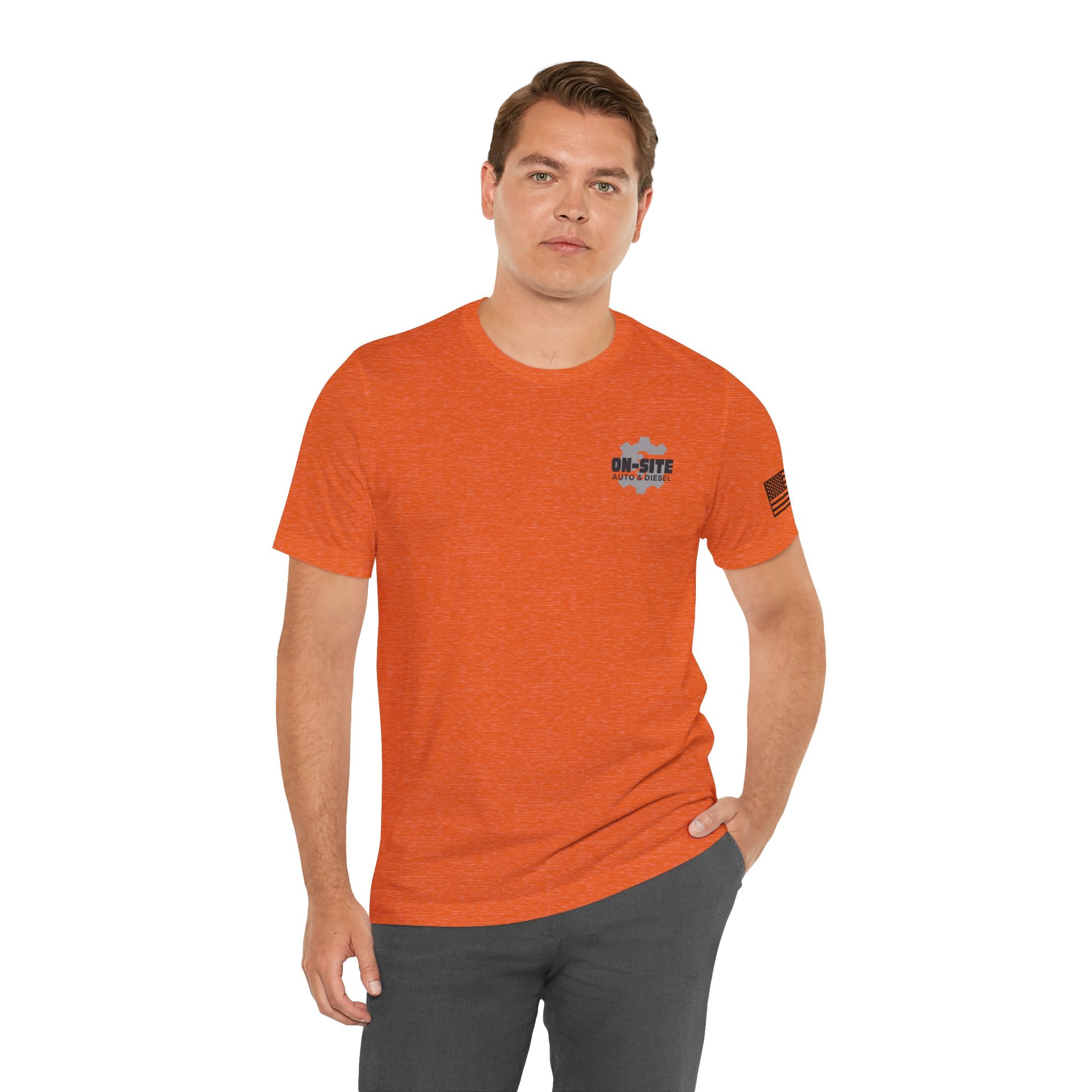 On-Site Auto & Diesel Crew Tee | Cr8tive Designs.