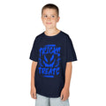 Kids Halloween T-Shirt | "Tricks & Treats" Scary Jack-O'-Lantern Tee | Cr8tive Designs