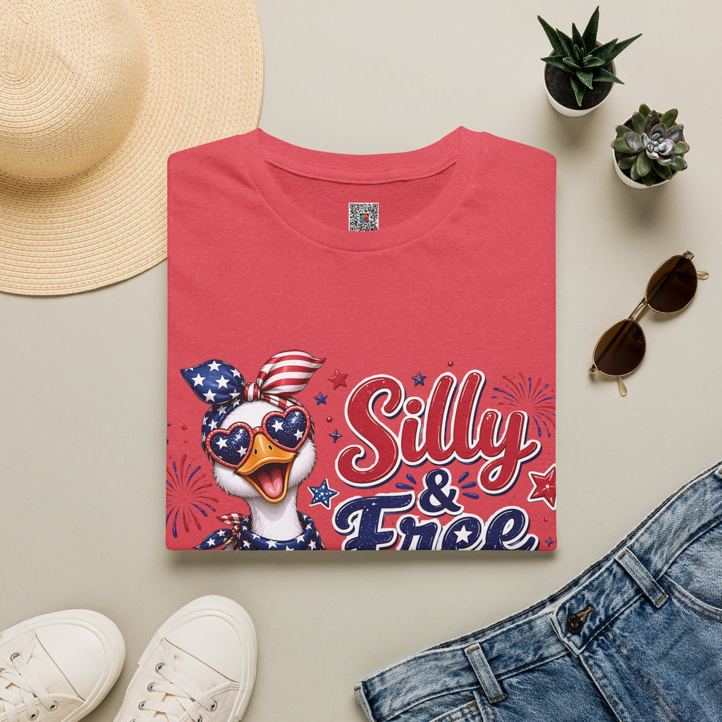 Silly & Free Since 1776 | Patriotic Duck Design | Cr8tive Designs