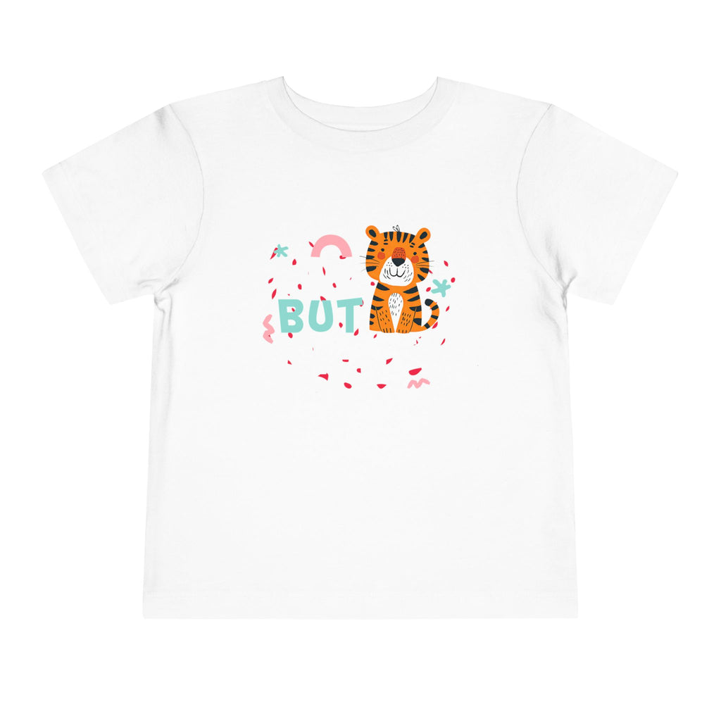 Tiny But Mighty Tee | Cute Kids Tiger Graphic T-Shirt | Cr8tive Designs