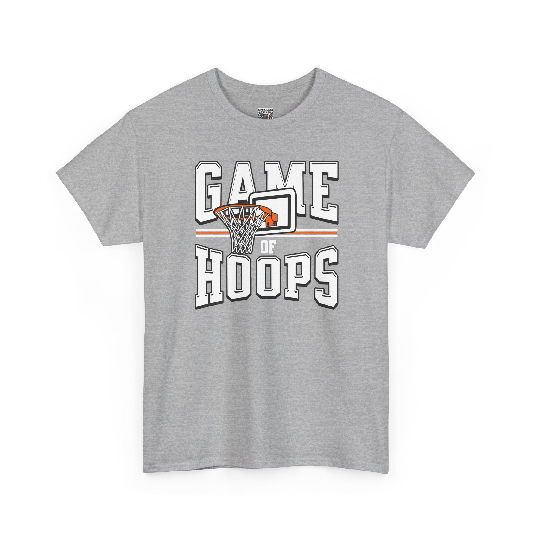 Game of Hoops T-Shirt | Basketball Hoop Sports Graphic Tee | Cr8tive Designs